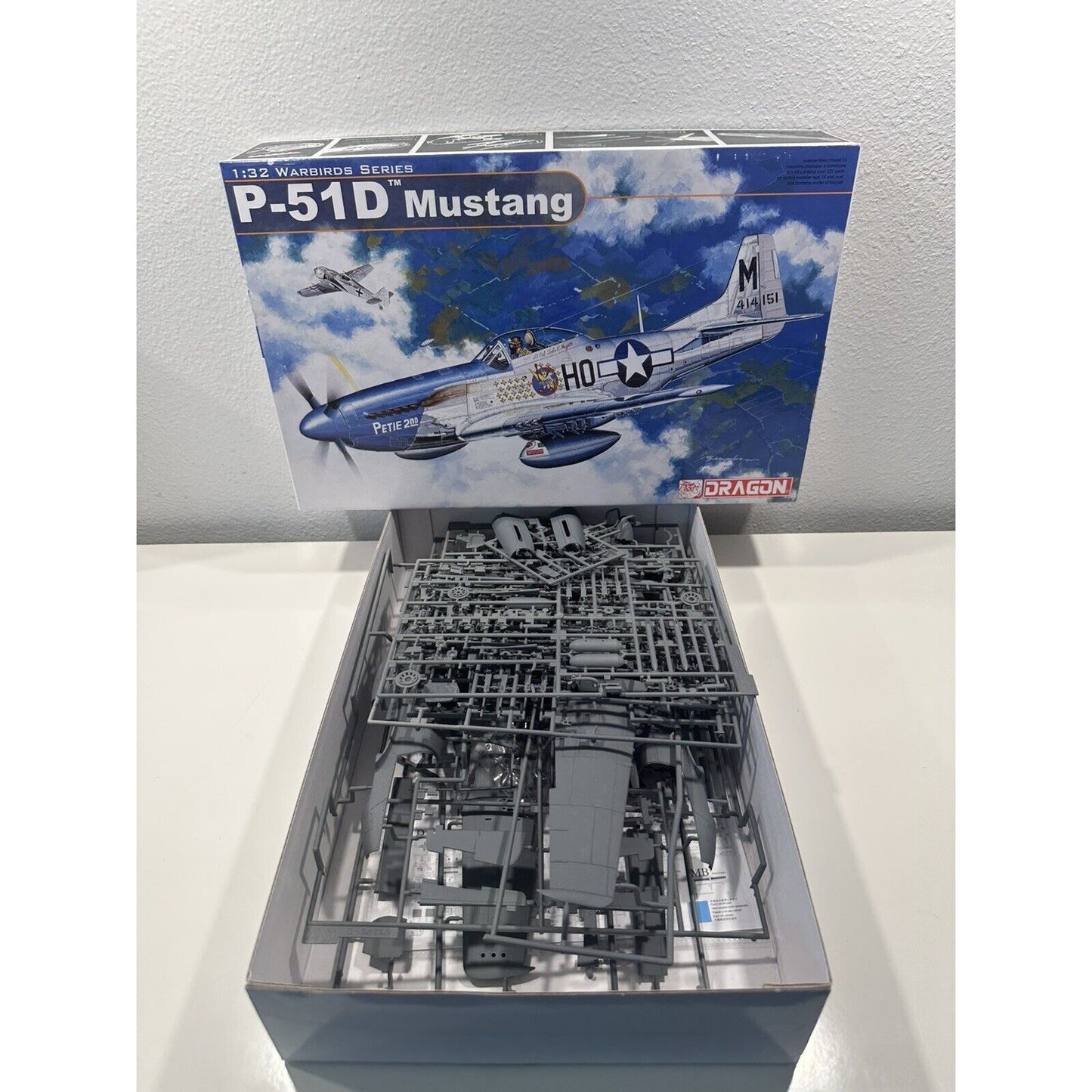 VINTAGE *NEW* DRAGON 1:32 Warbirds Series Mustang Set #3201, 3202, 3205 P-51DX2/F-6D