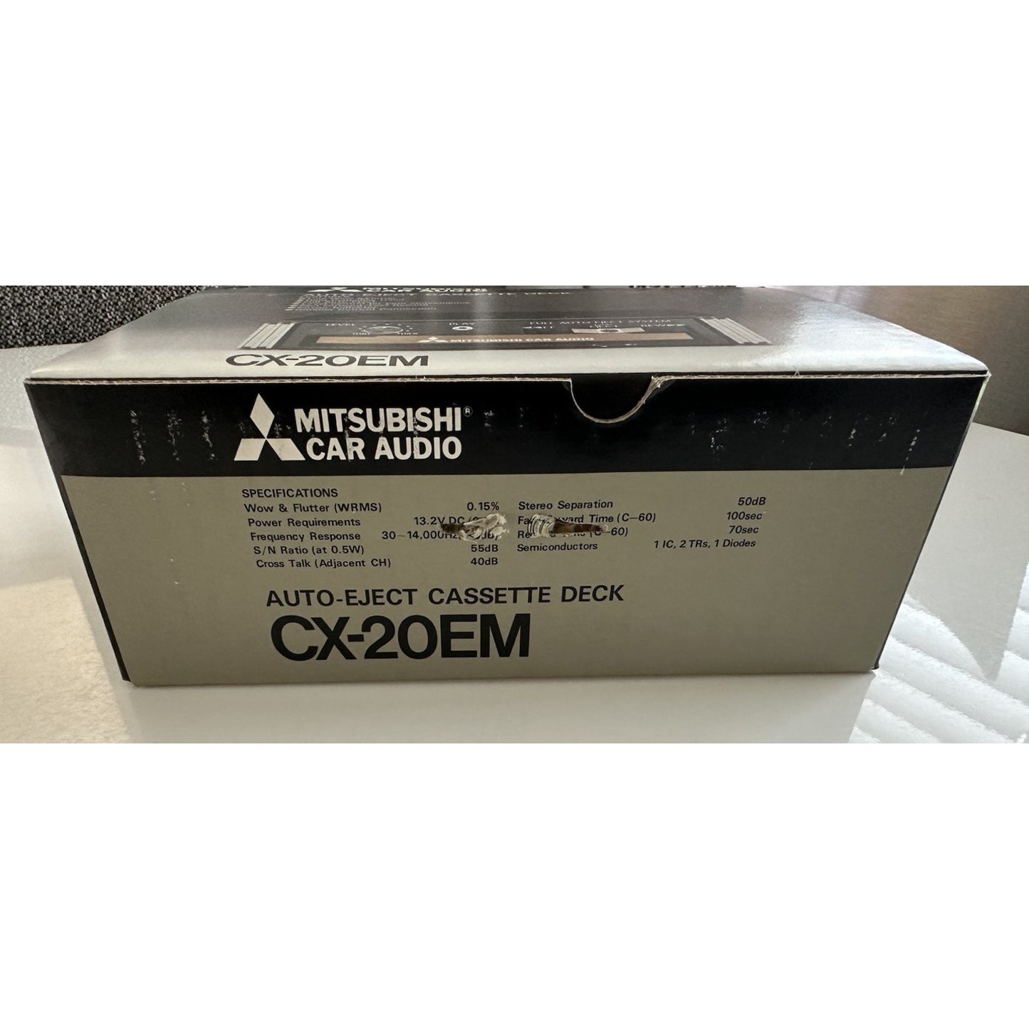 VINTAGE *NEW* Mitsubishi Car Audio CX-20EM Auto-Eject Cassette Deck Japan