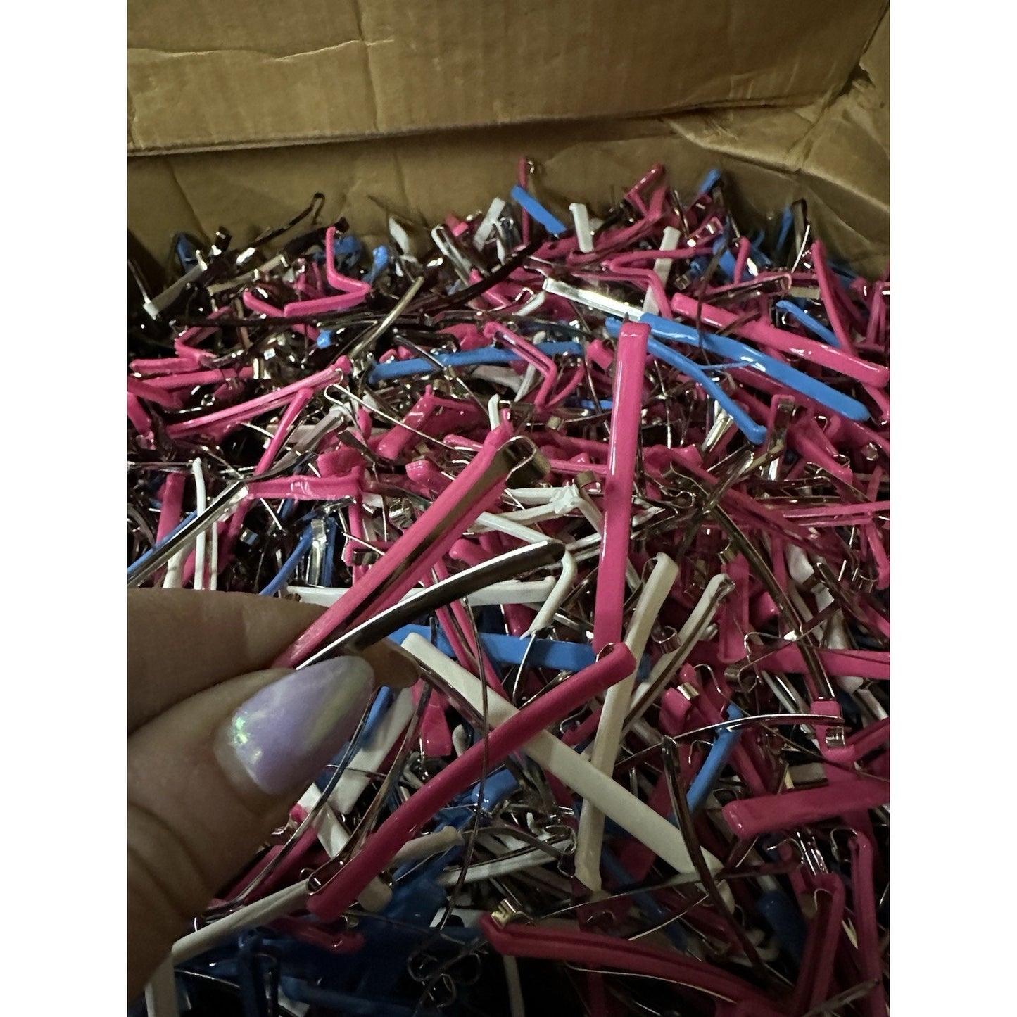 VINTAGE 80's Hair Clips Flawed but Fab, Perfect for Upcycling, DIY - 2 Pound Bag