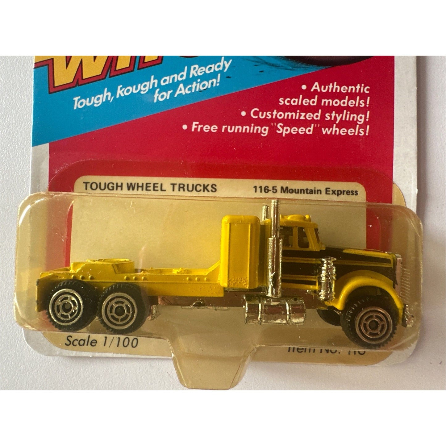 VINTAGE *NEW* 1980's Kidco Tough Wheels Mountain Express Truck Die-Cast Toy
