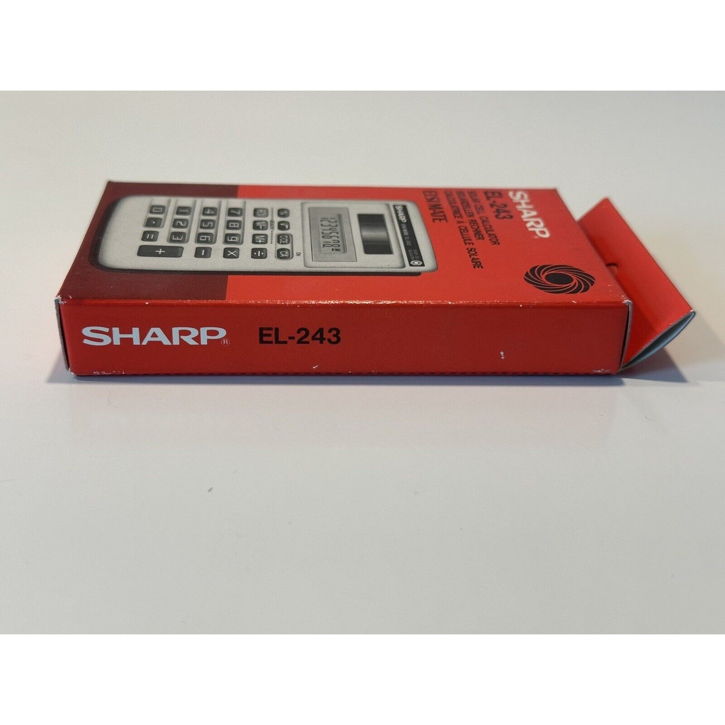 VINTAGE *NEW* Sharp Elsi Mate EL-243 Solar Calculator
