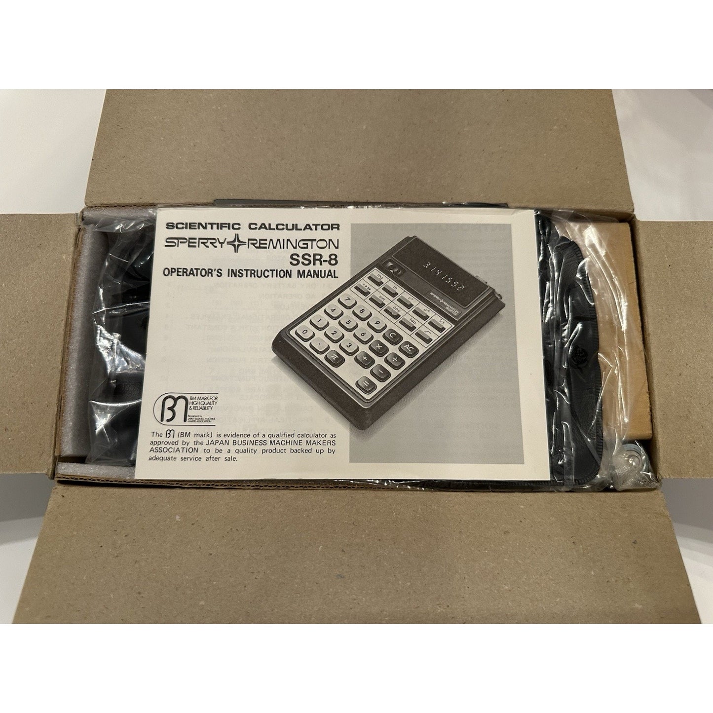 VINTAGE *NEW* 1974 Sperry Remington SSR-8 Scientific Calculator Japan