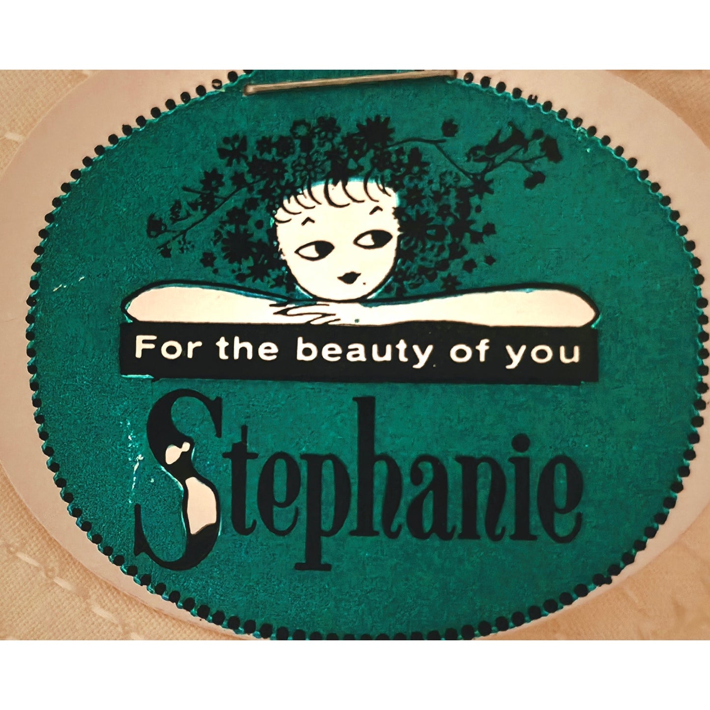 VINTAGE *NEW* 1960's Stephanie Women's Cream Bullet Bra Size 32C