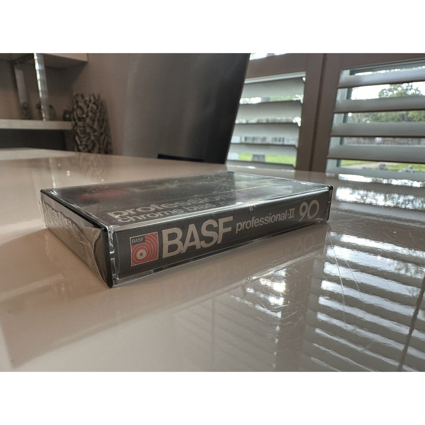 VINTAGE *NEW* BASF 90 Professional II Chrome Bia 70 eq Blank Cassette Tapes