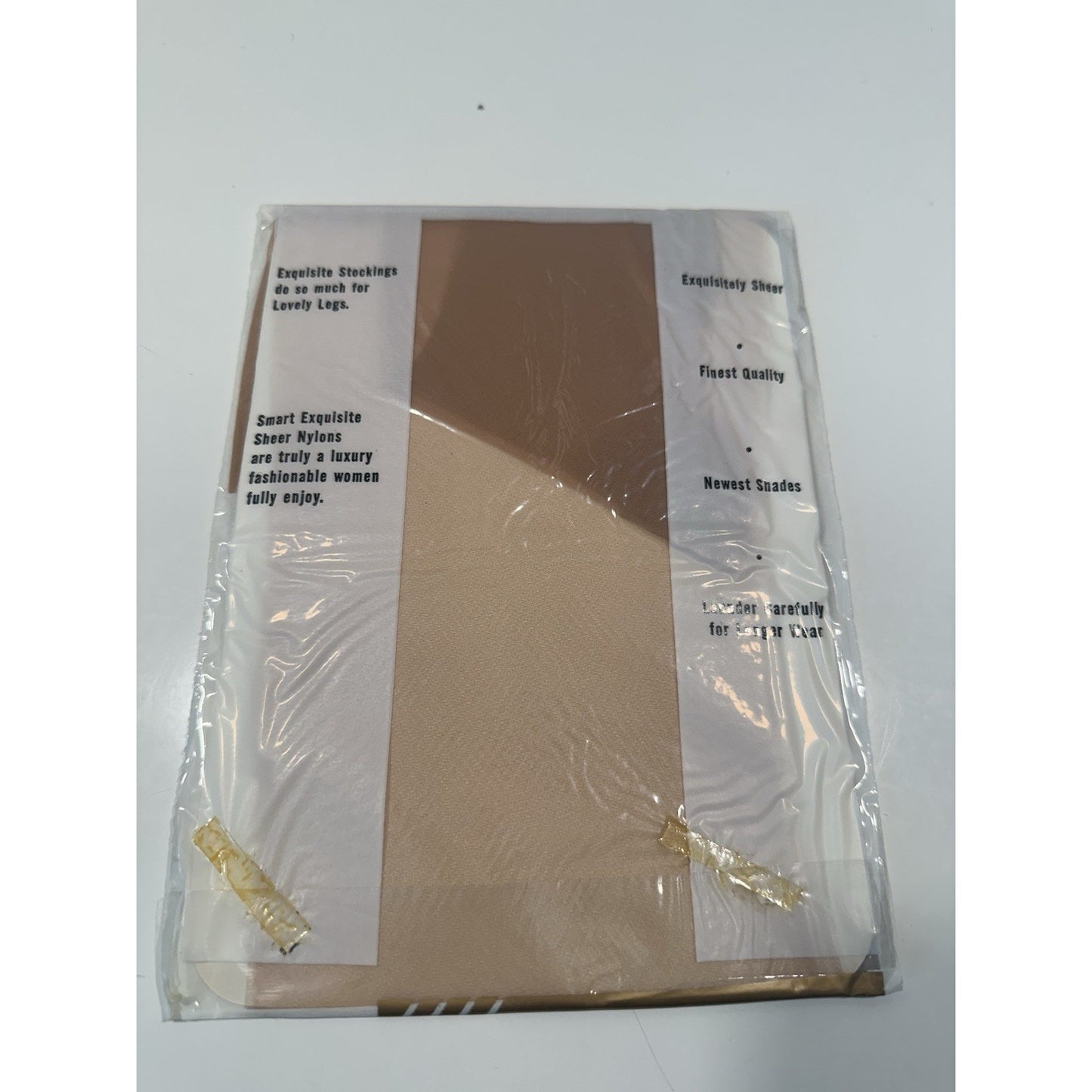 VINTAGE *NEW* Fashion By Rita Seamless-Lt Beige Sz 8.5 X 3-Pack