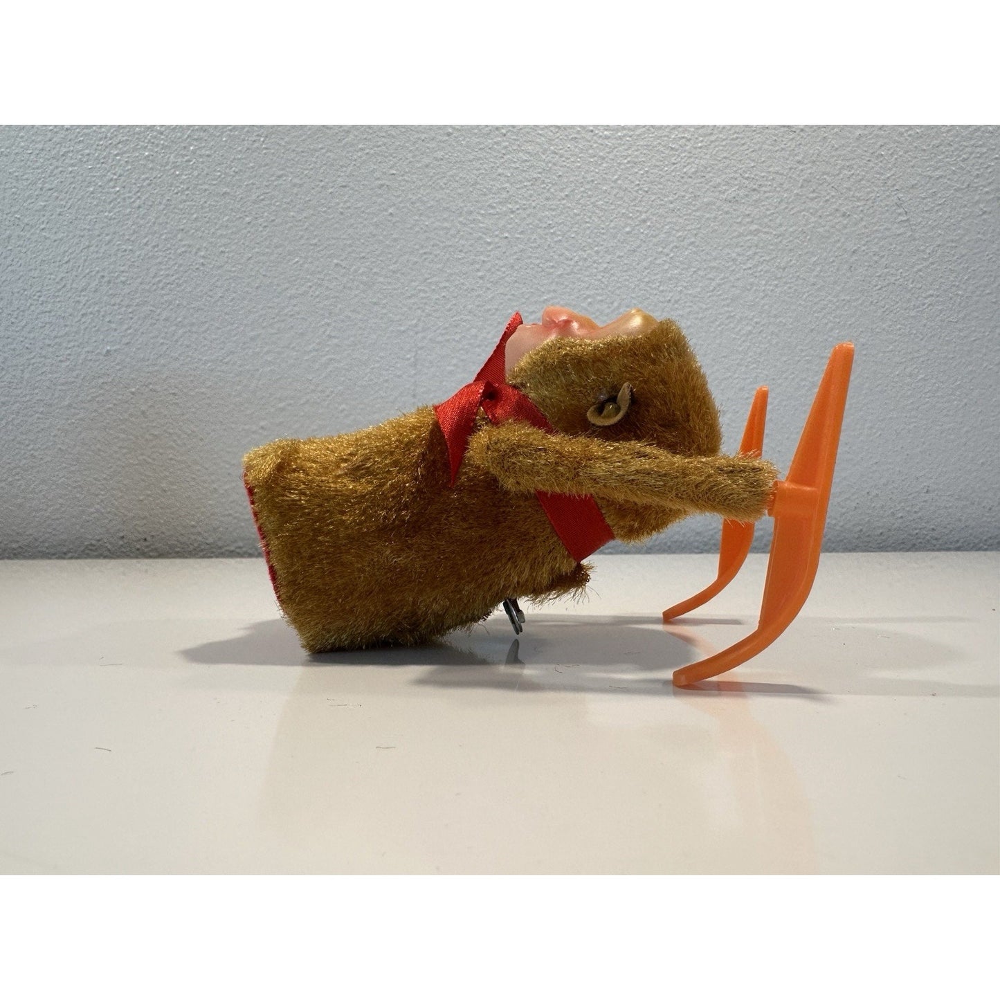 VINTAGE *NEW* 1970's Clockwork 5" Acrobatic Monkey Wind Up Toy