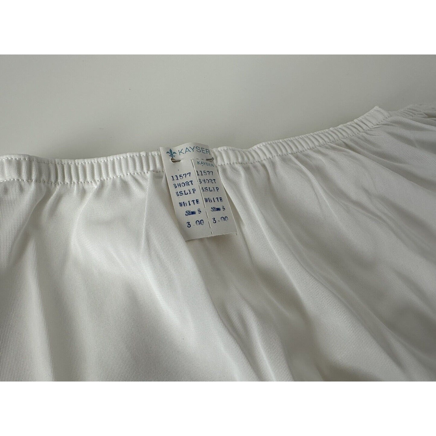 VINTAGE *NEW* Kayser Women's Slip/Petticoat Small White Nylon Set=4