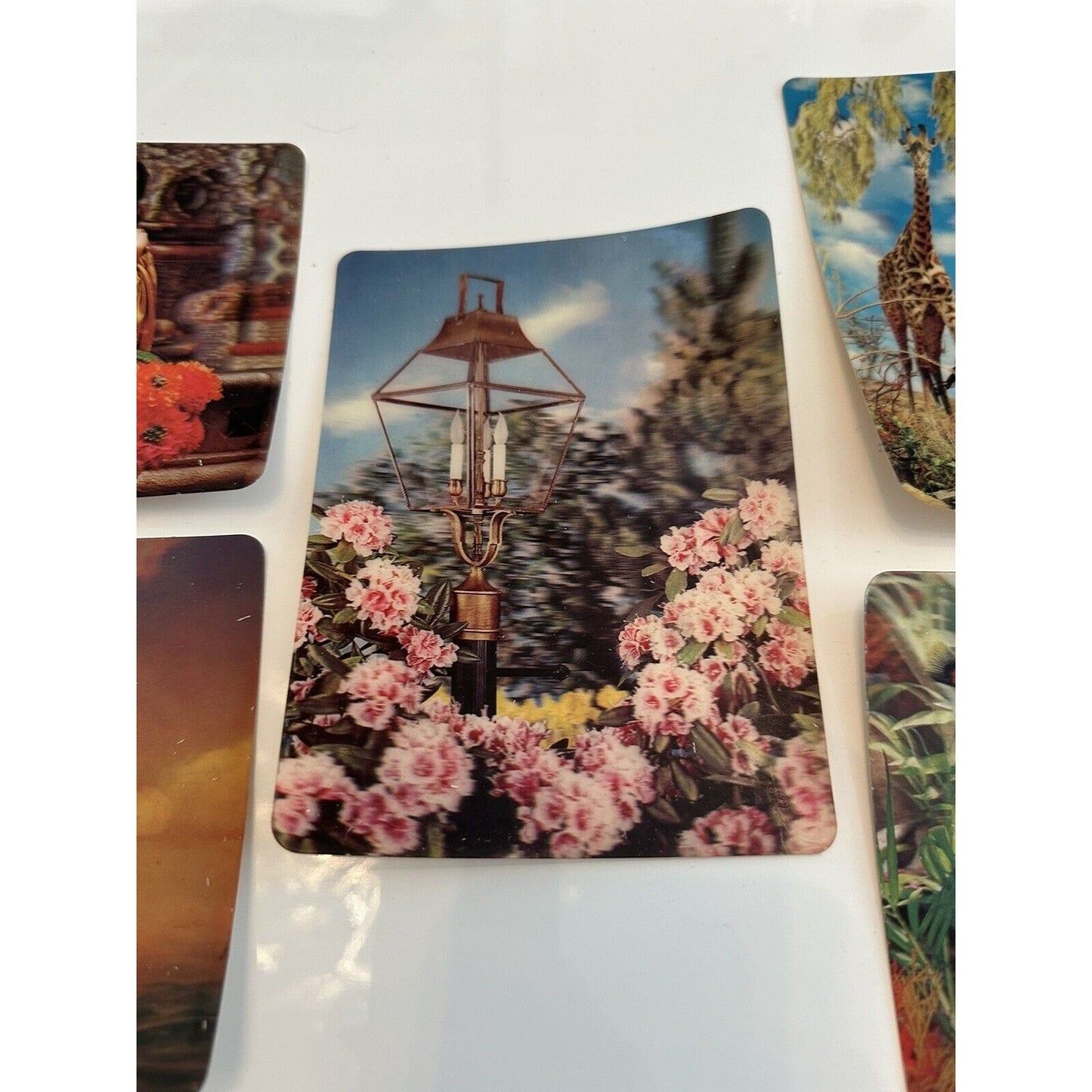 VINTAGE *NEW* Manhattan Publishing 3D Hologram Postcards - Set of 6