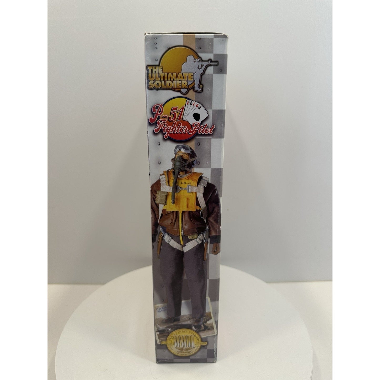 VINTAGE Ultimate Soldier WW2 P-51 Fighter Pilot Action Figure
