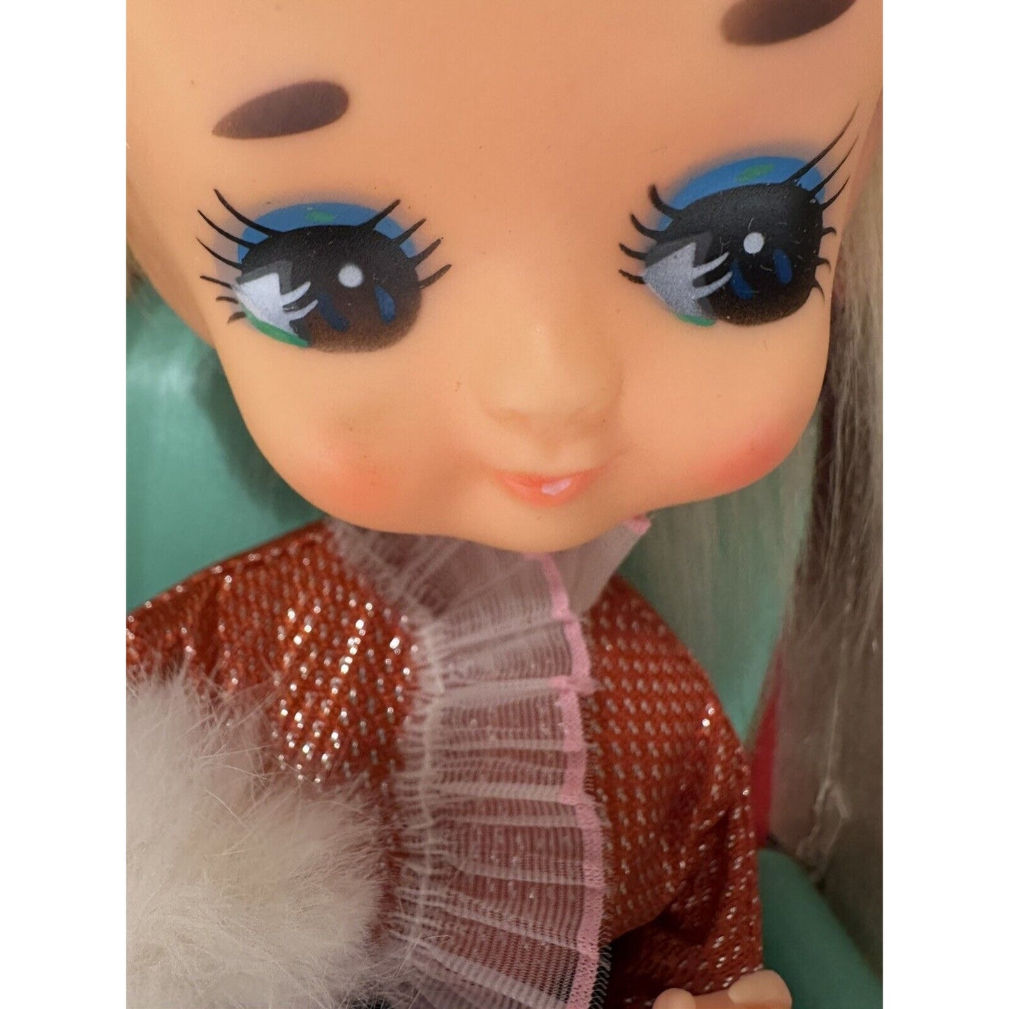 VINTAGE *NEW*1960's Jaymar Musical Revolving Doll w/Jewelry Box
