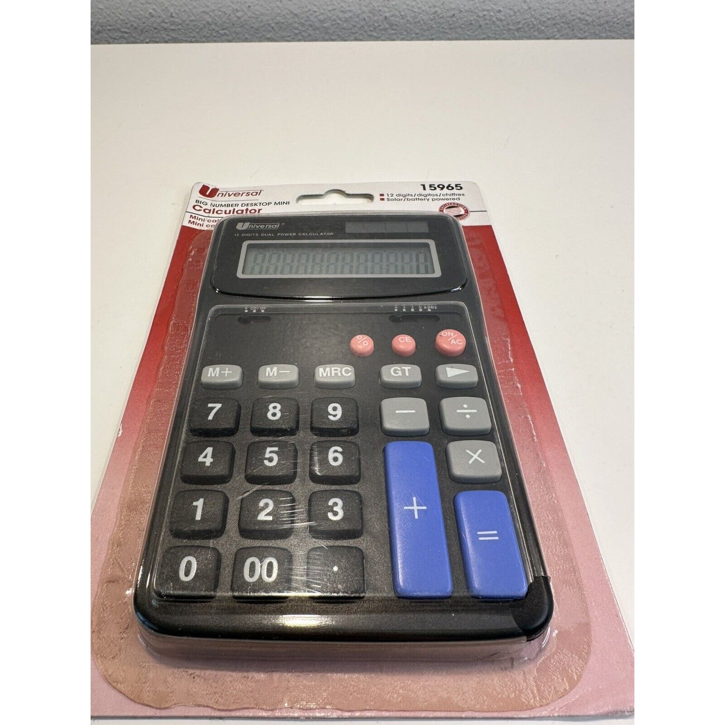 VINTAGE *NEW* Universal 12-Digit 15965 Calculator
