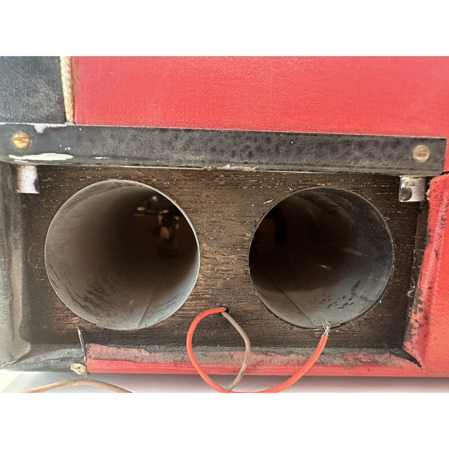 Needs Lovin' - VINTAGE Linmark Portable Suitcase 3-Speed Record Player Japan