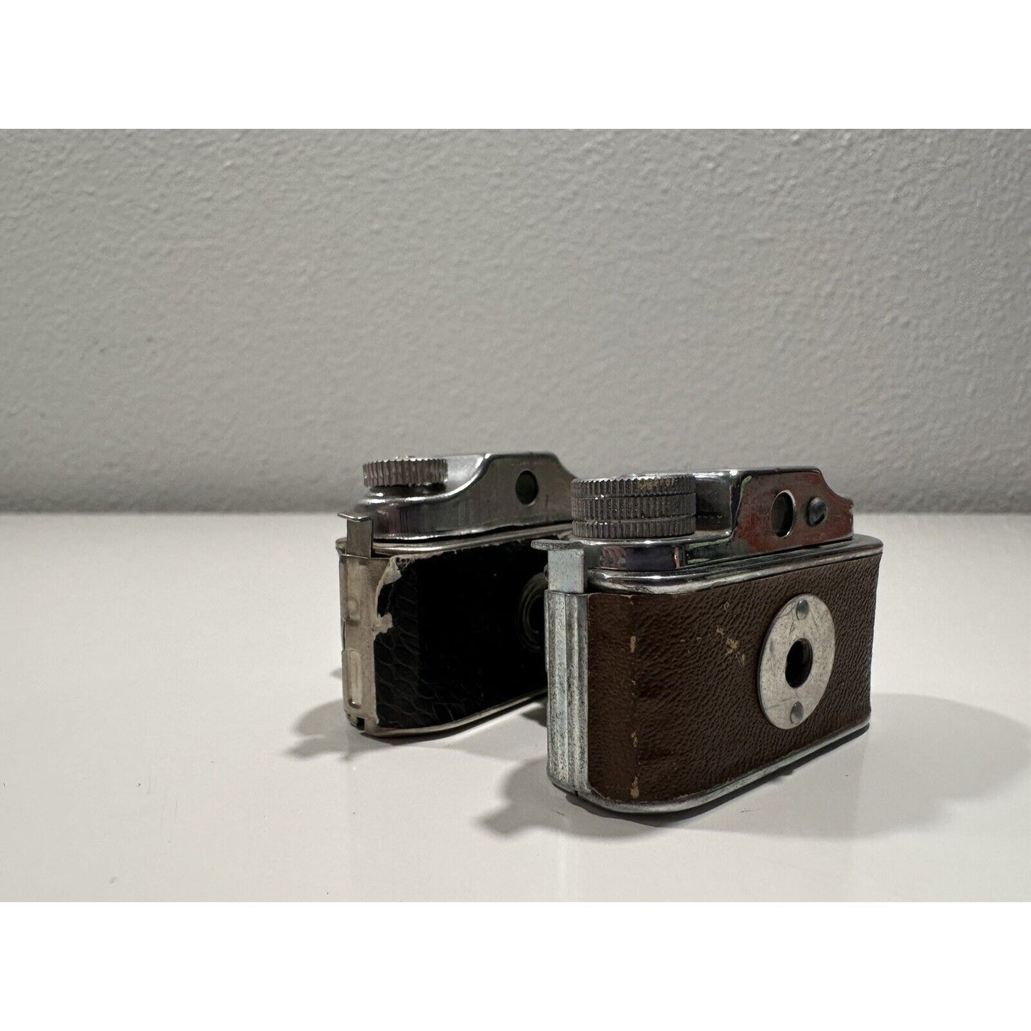 VINTAGE *NEW* 1970's Set of Micro Miniature Metal Working Cameras Japan