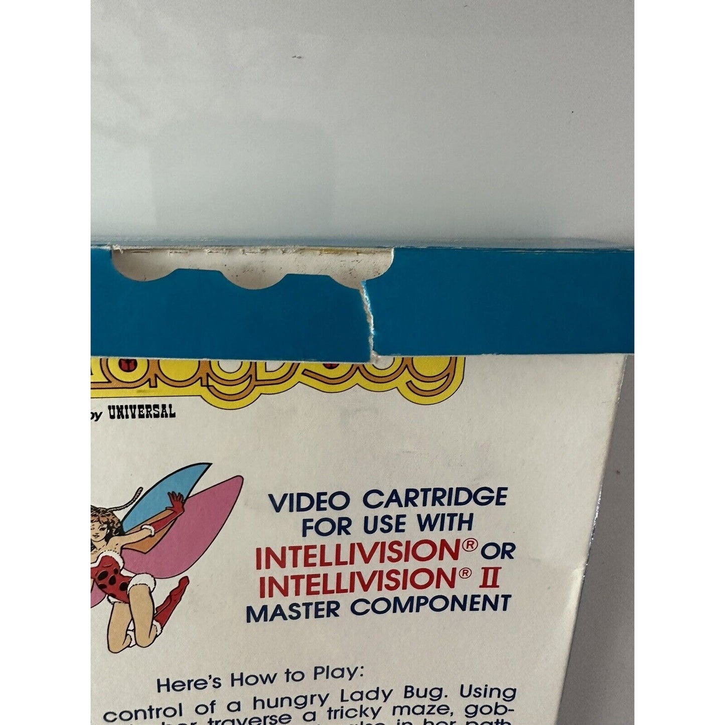 VINTAGE *NEW* 1983SEALED Lady Bug Intellivision Video Game