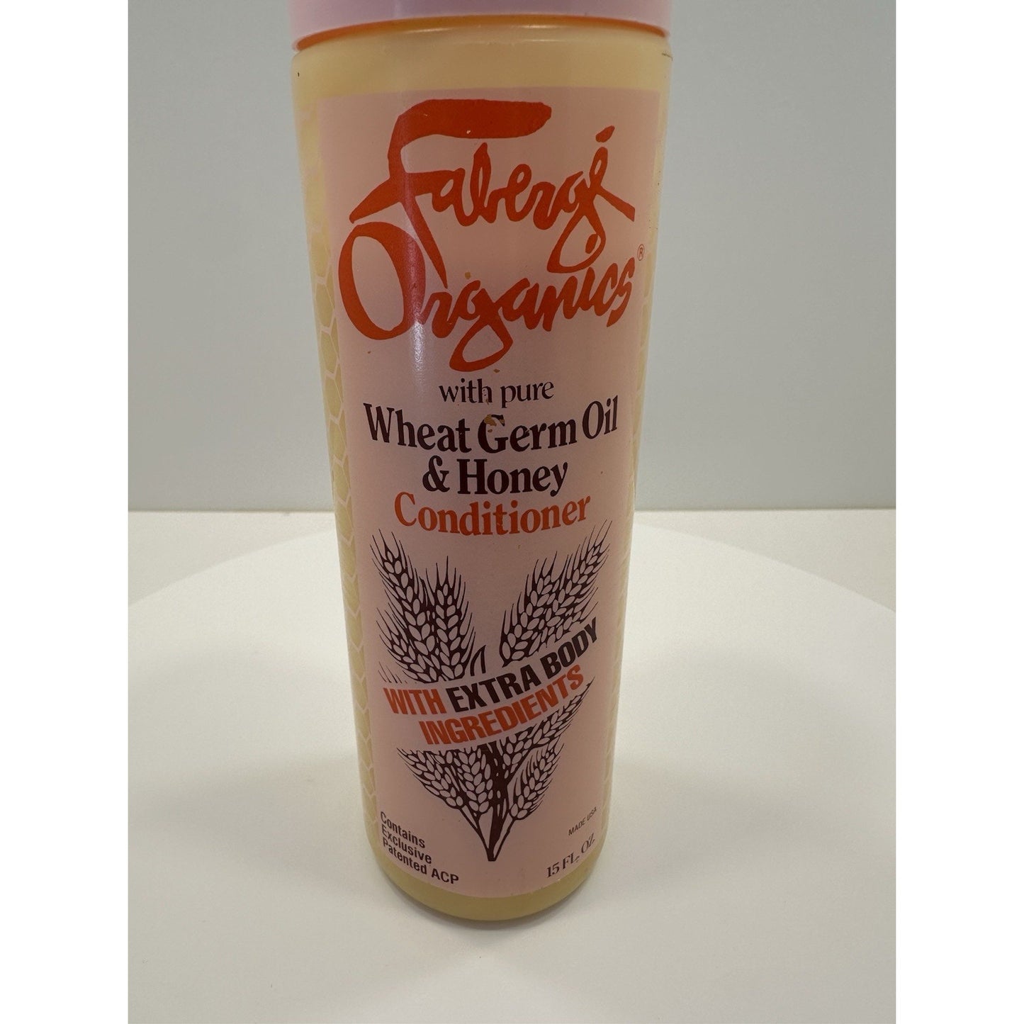 VINTAGE *NEW* 70's Faberge Organics Wheat Germ Oil & Honey Conditioner 15oz
