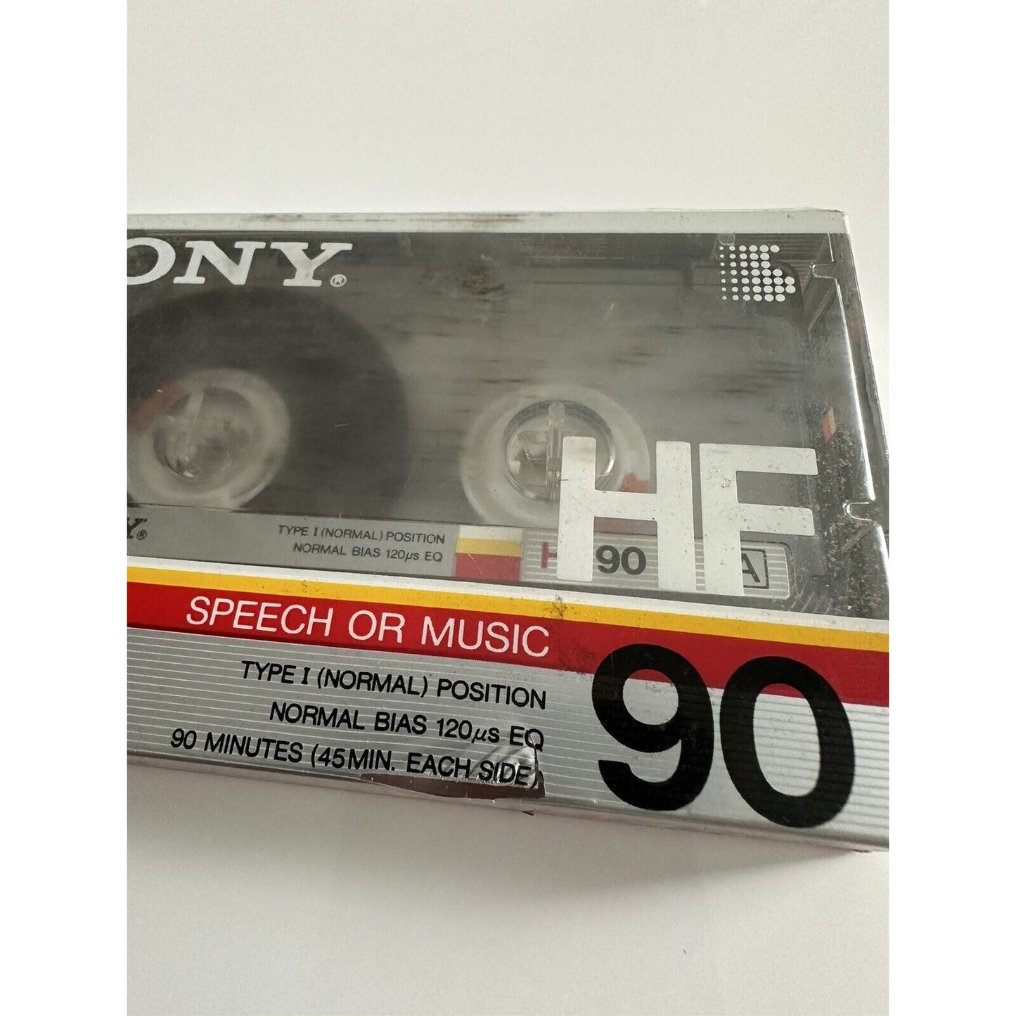 VINTAGE *NEW* SONY HF90 Blank Cassette Tape Type 90 Mins HiFi