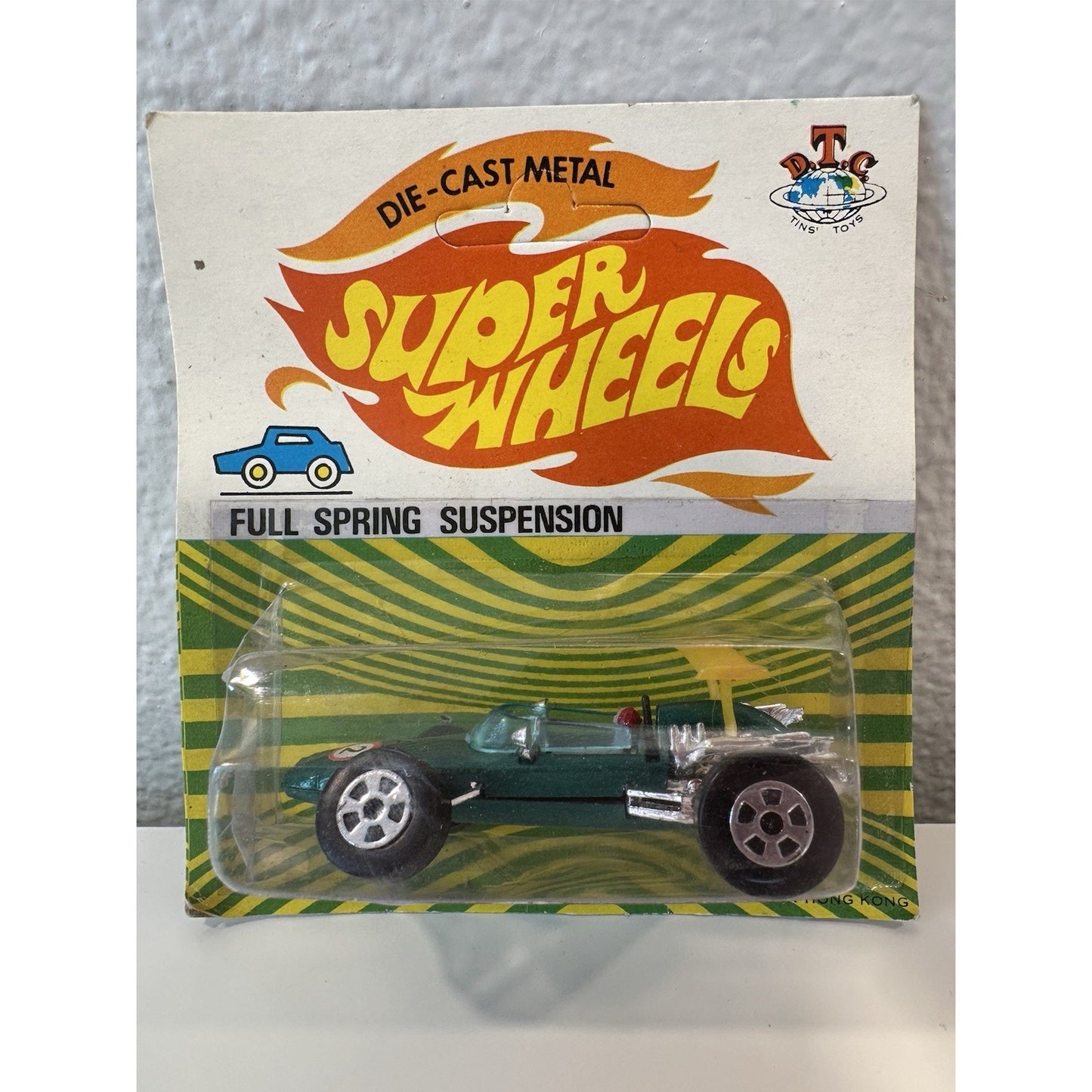 VINTAGE *NEW* Super Wheels Lotus Climax Green #2 Die Cast Car