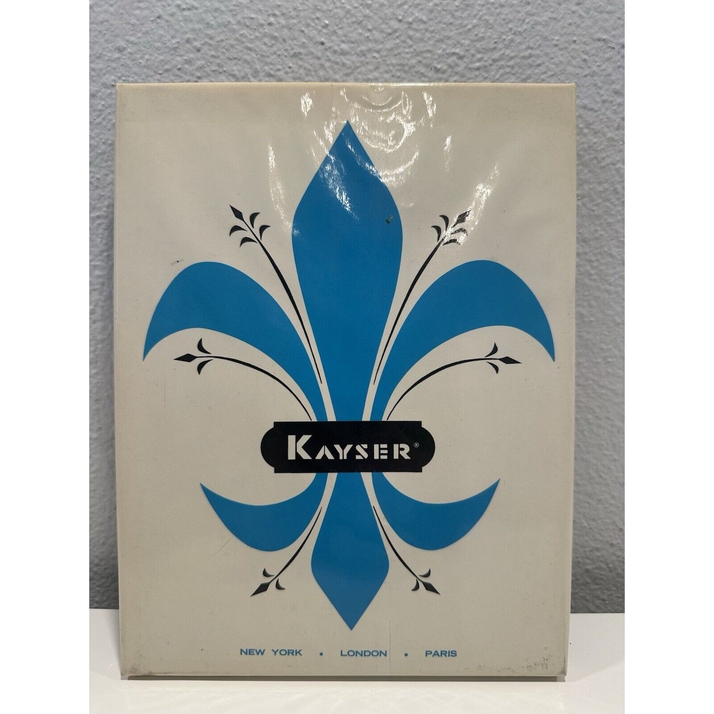 VINTAGE *NEW* 1950's Kayser Hosiery Seamless Mesh-Clear Beige Sz10.5 X 6