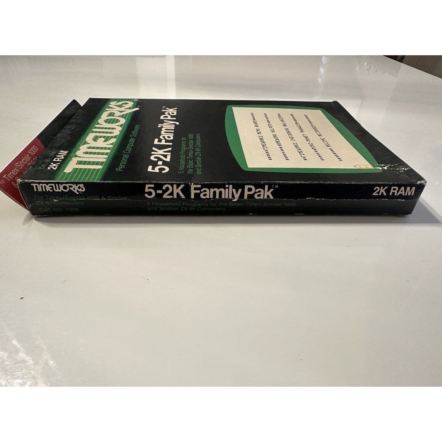 VINTAGE *NEW* Timeworks 5-2K Family Pak - Sinclair 1000 Cassette