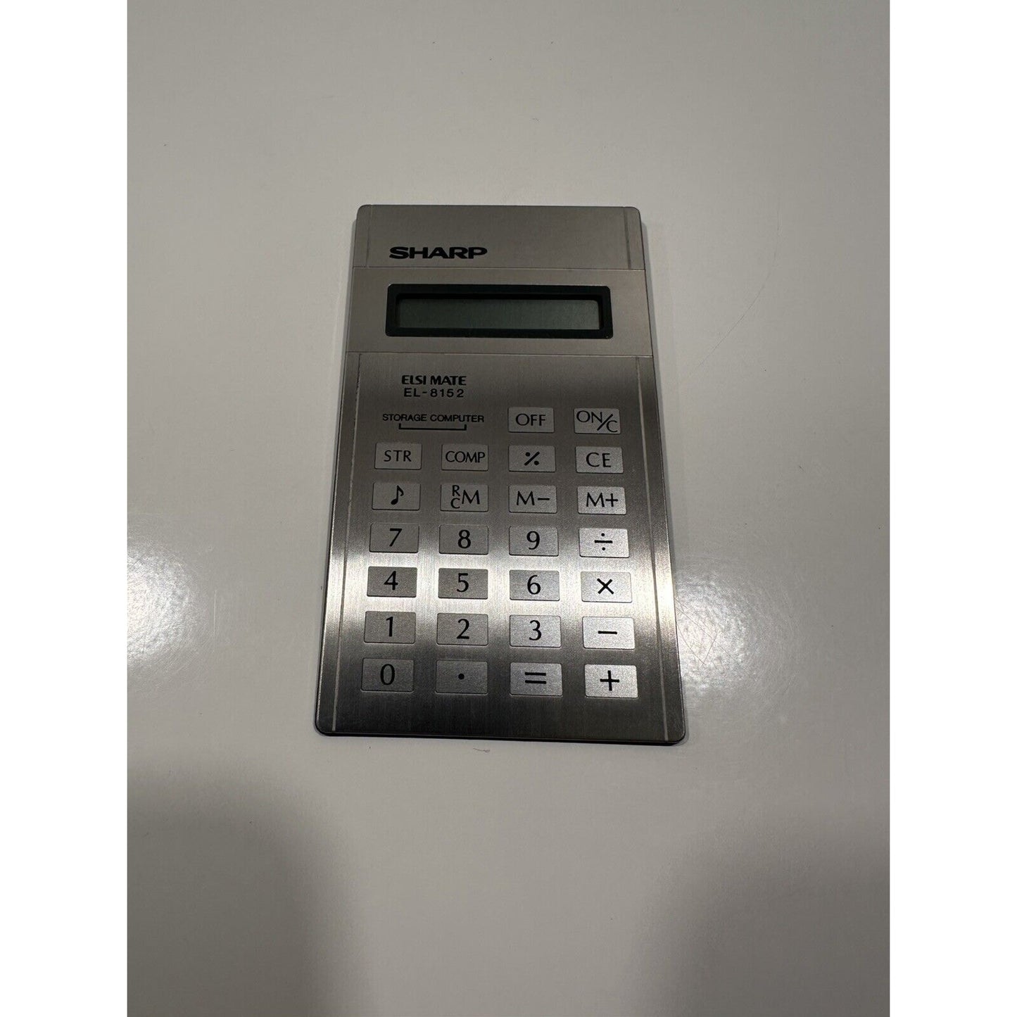 VINTAGE *NEW* 1970's Sharp el8152a "World’s Thinnest" Calculator