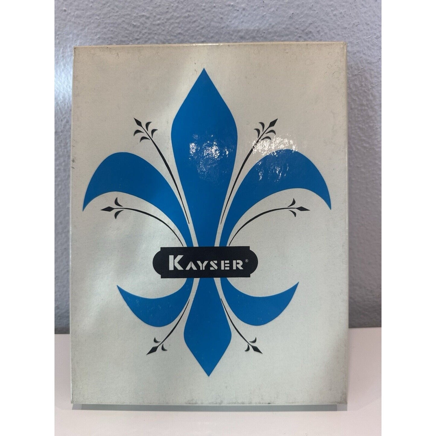 VINTAGE *NEW* Kayser Hosiery-Glitter-Silver Glitter Sz8.5M X 3