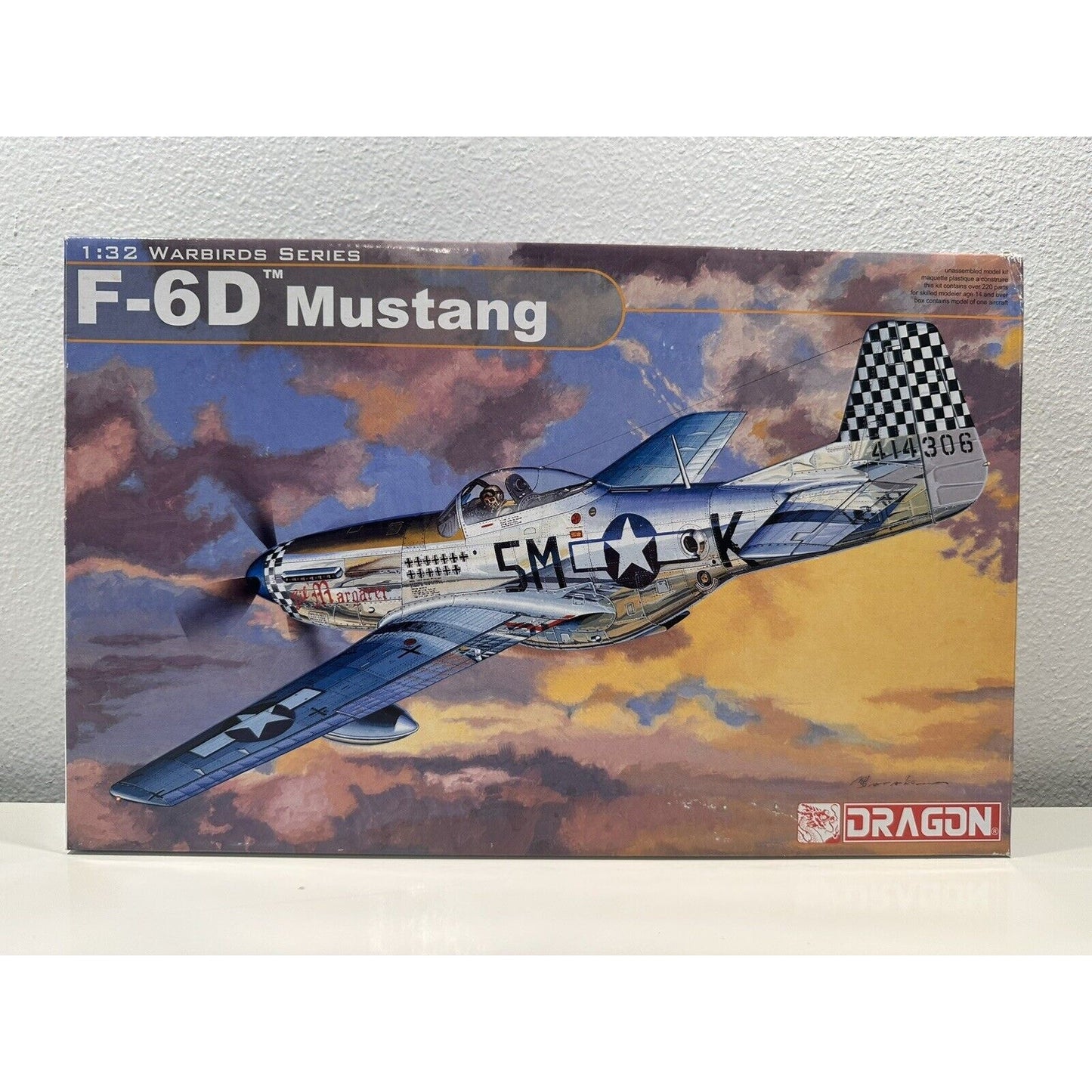 VINTAGE *NEW* DRAGON 1:32 Warbirds Series Mustang Set #3201, 3202, 3205 P-51DX2/F-6D