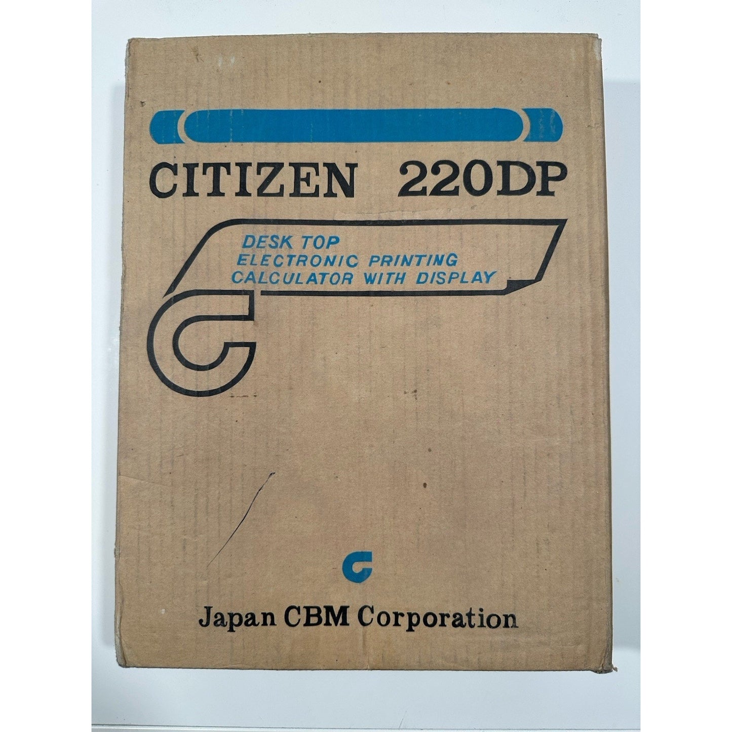 Needs Lovin' - VINTAGE 1980's Citizen 220DP Electronic Printing Calculator