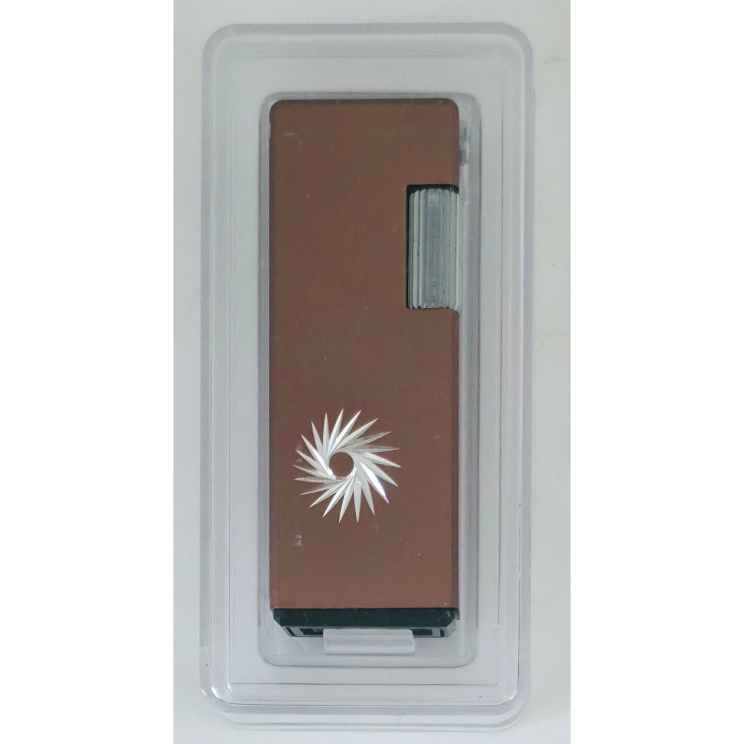 VINTAGE *NEW* 1950's Imperial Brown Butane Lighter