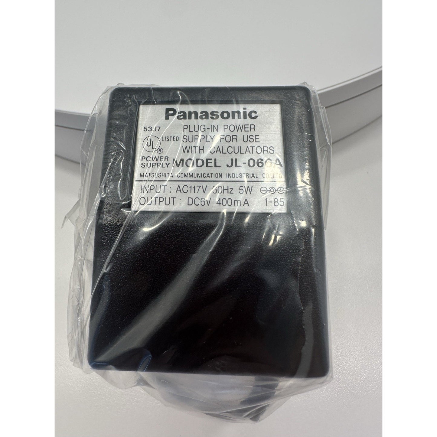 VINTAGE *NEW* Panasonic AC Adapter JL-066A for Calculator JE-614P & JE-620P