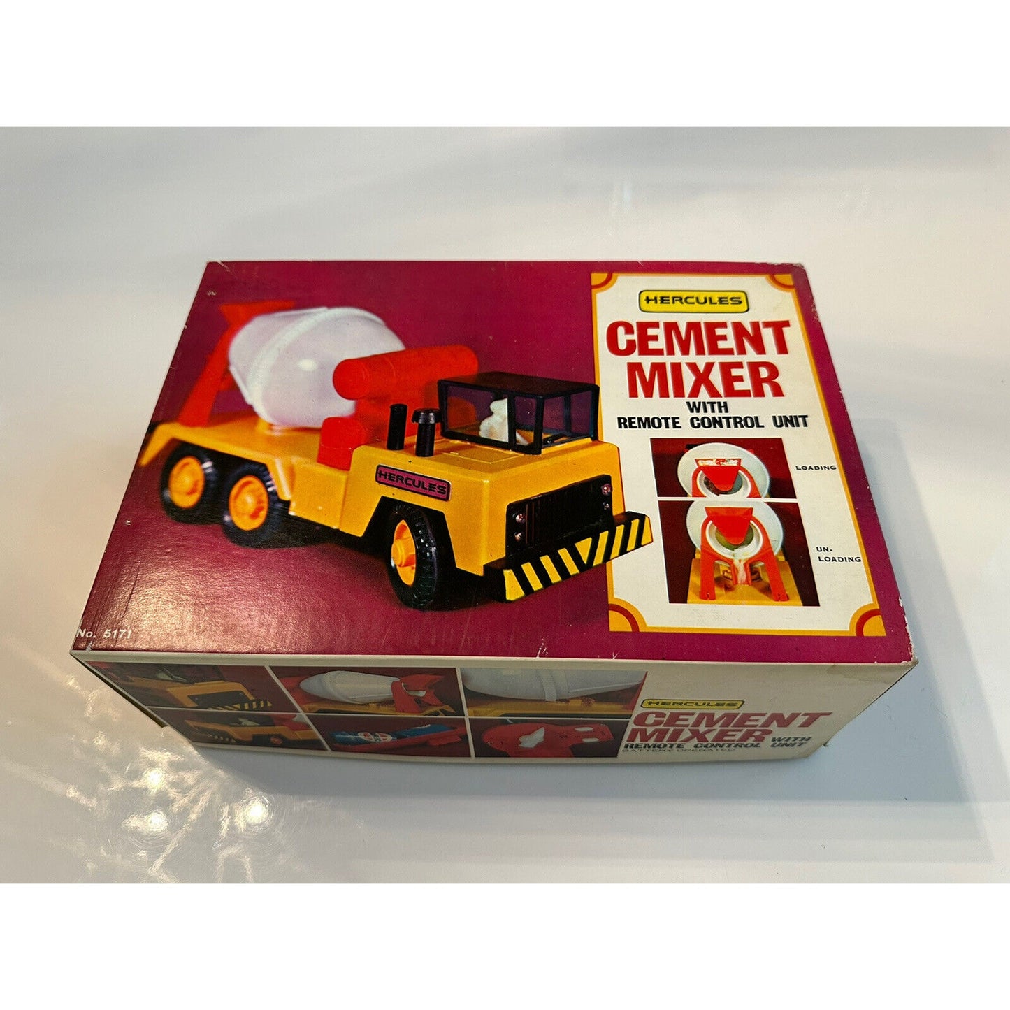VINTAGE *NEW* HERCULES #5171 Cement Mixer Toy Truck
