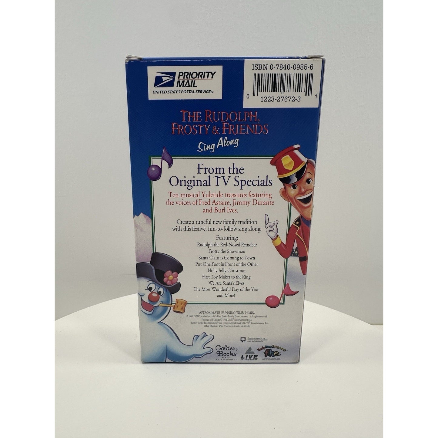 VINTAGE The Rudolph Frosty And Friends Sing Along VHS Tape