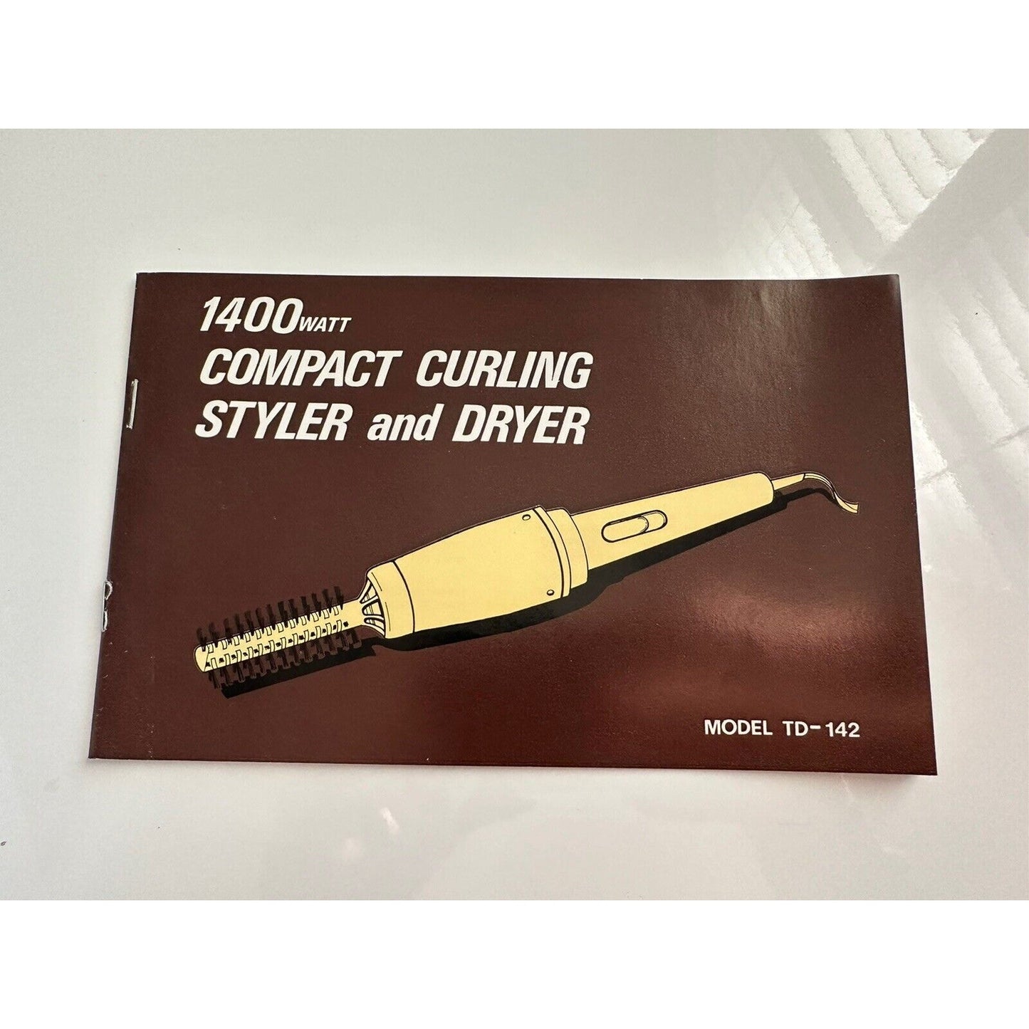 VINTAGE *NEW* Seikko MU1400W 5-IN-1 Comb/Styler/Dryer Accessories
