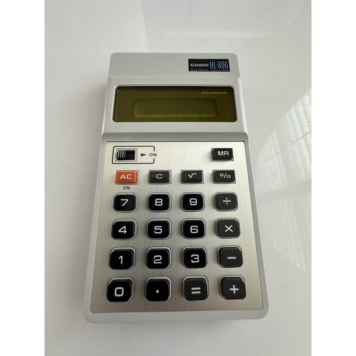 VINTAGE *NEW* Casio HL-806 Electronic LCD Calculator