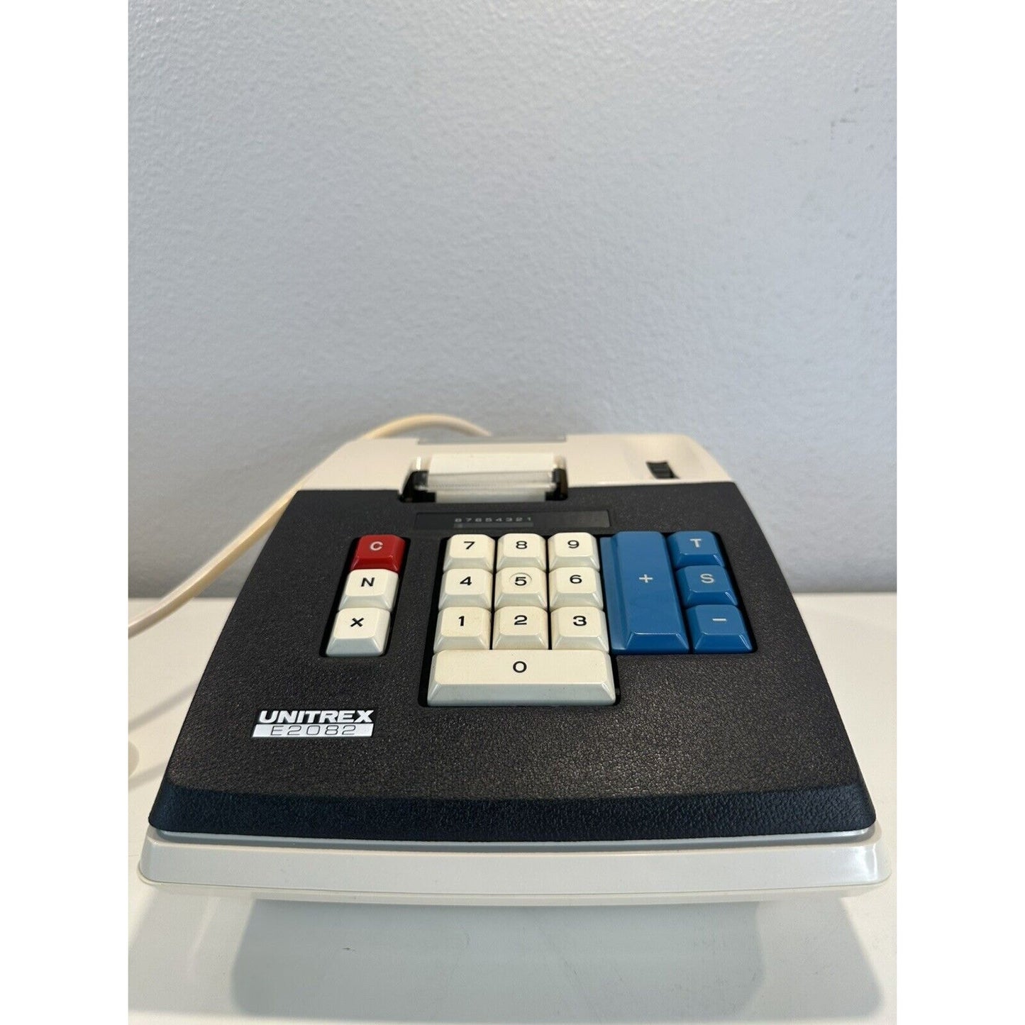 VINTAGE *NEW* Unitrex Eiko Electric E2082 10-Key Adding Machine Printer