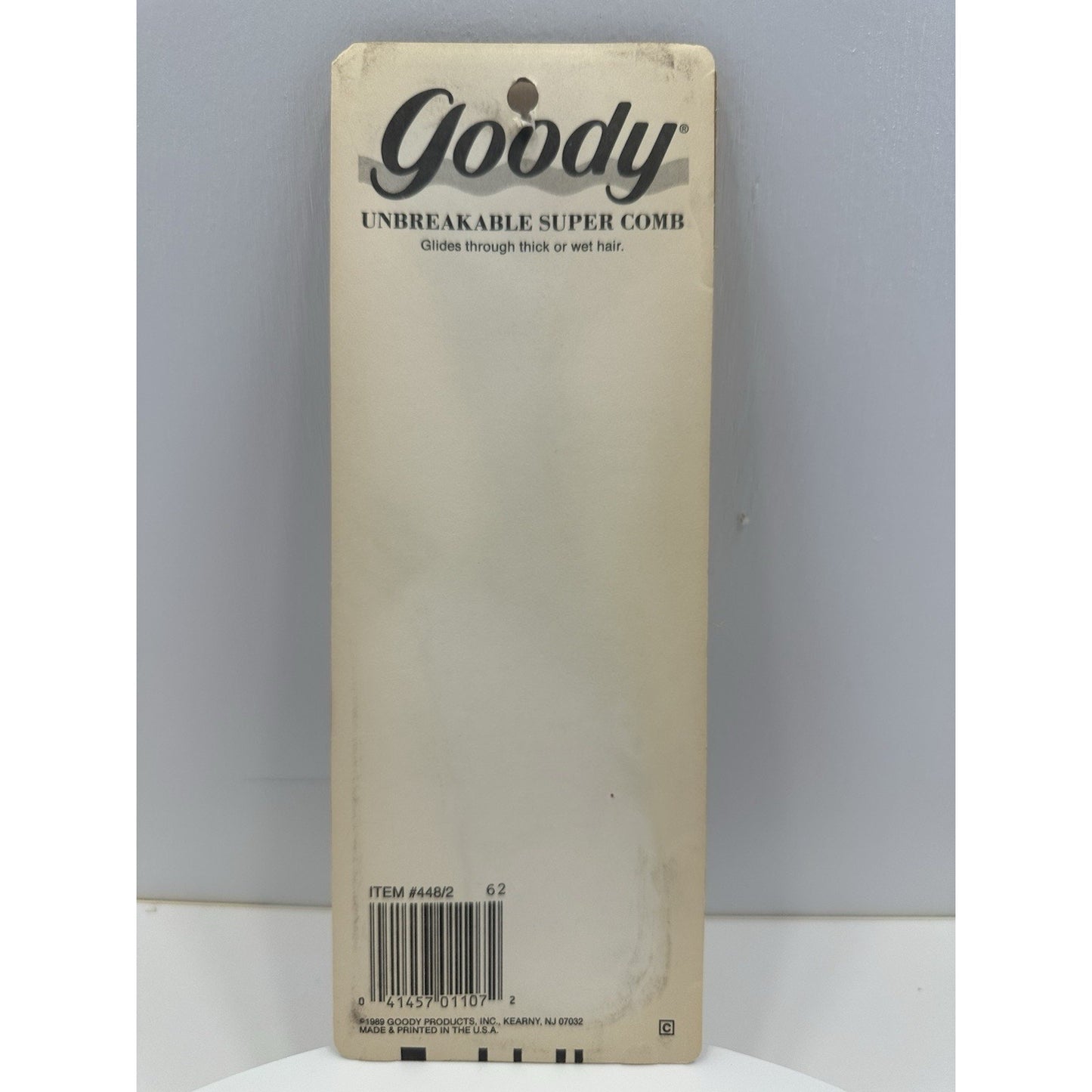 VINTAGE *NEW* 1989 Goody Unbreakable Super Comb Purple #448/2 USA