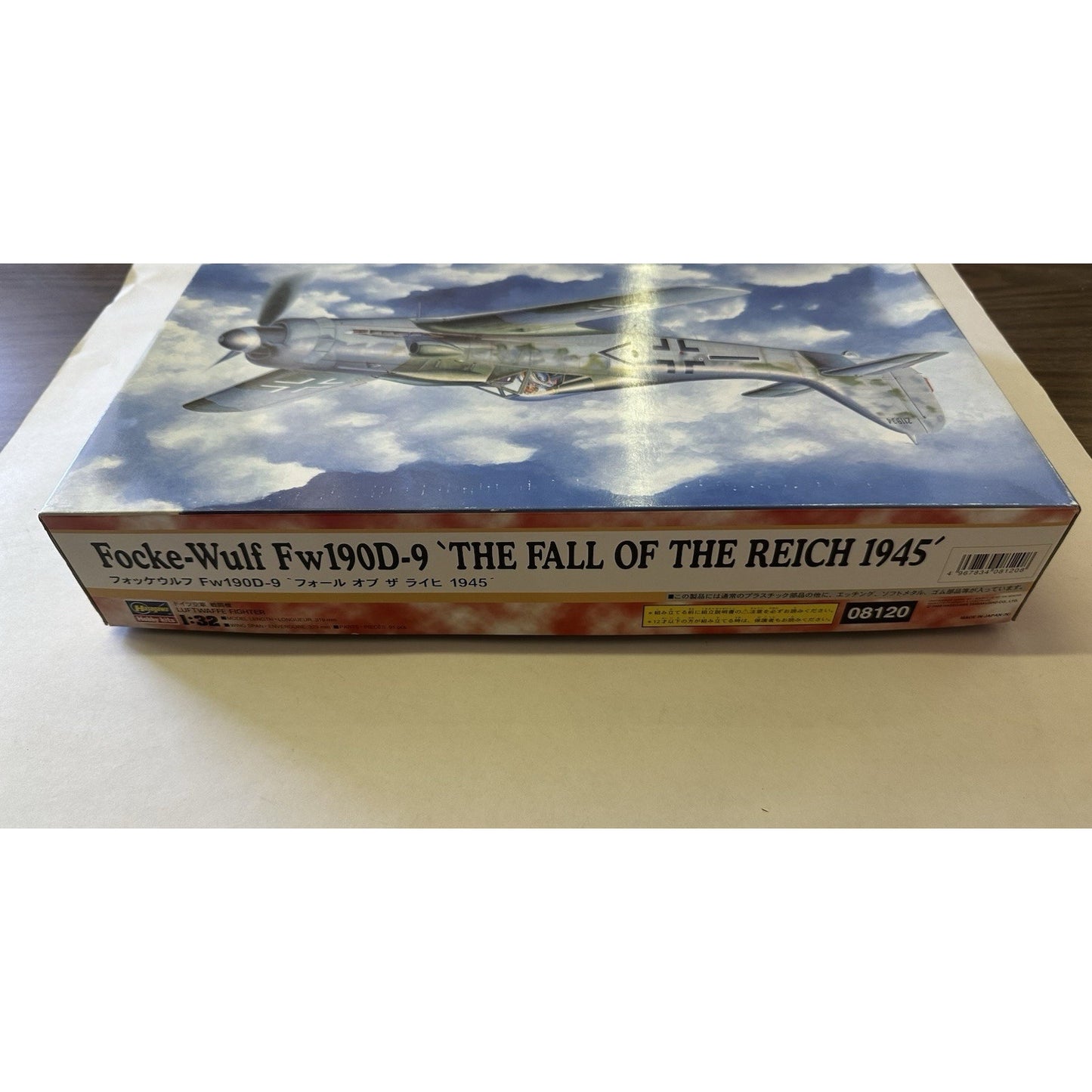 VINTAGE *NEW* Hasegawa Focke-Wulf Fw190D-9 The Fall Of The Reich 1/32 Model Kit