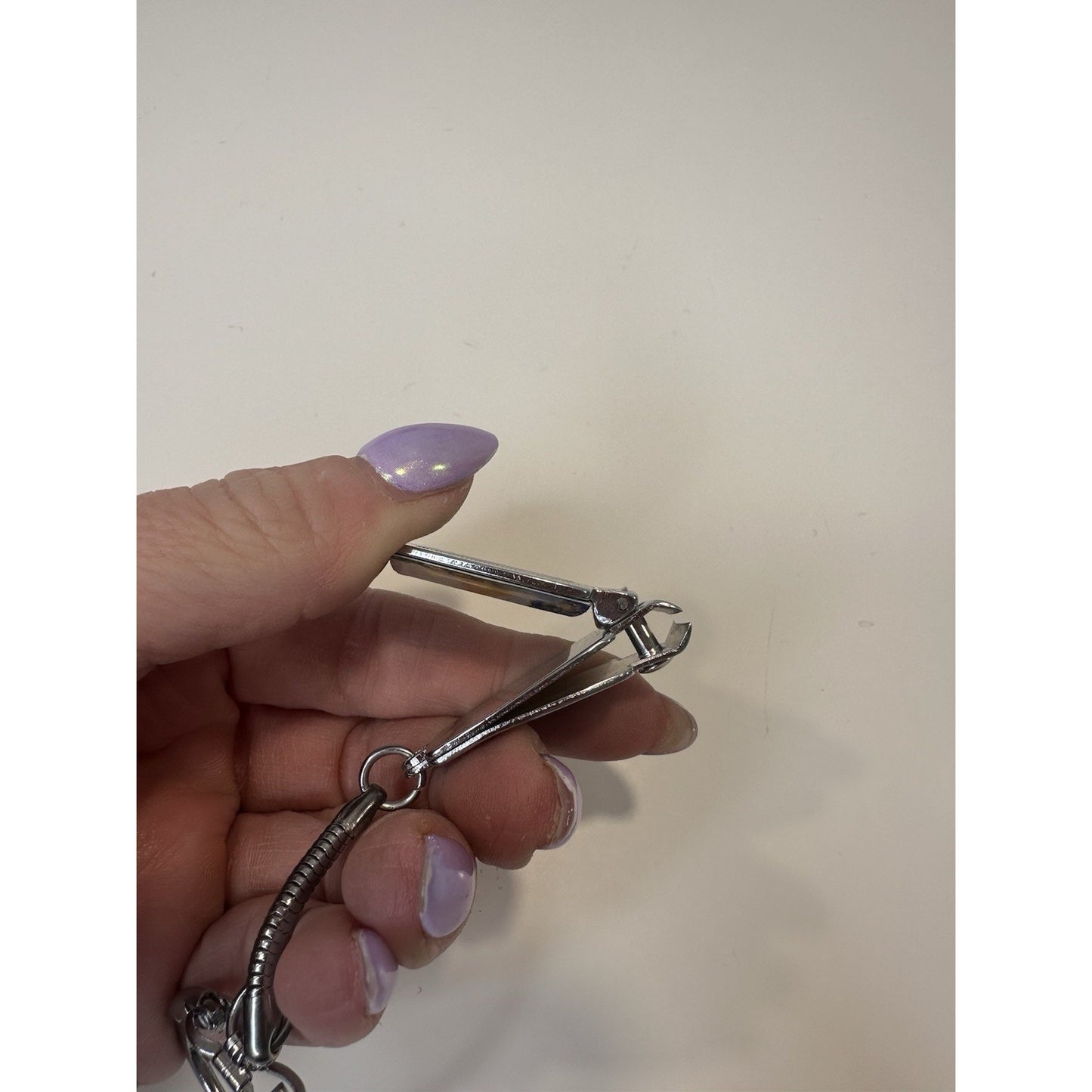 VINTAGE *NEW* 1968 Olympiada Mexico Olympics Nail Manicure Clippers Key Chain