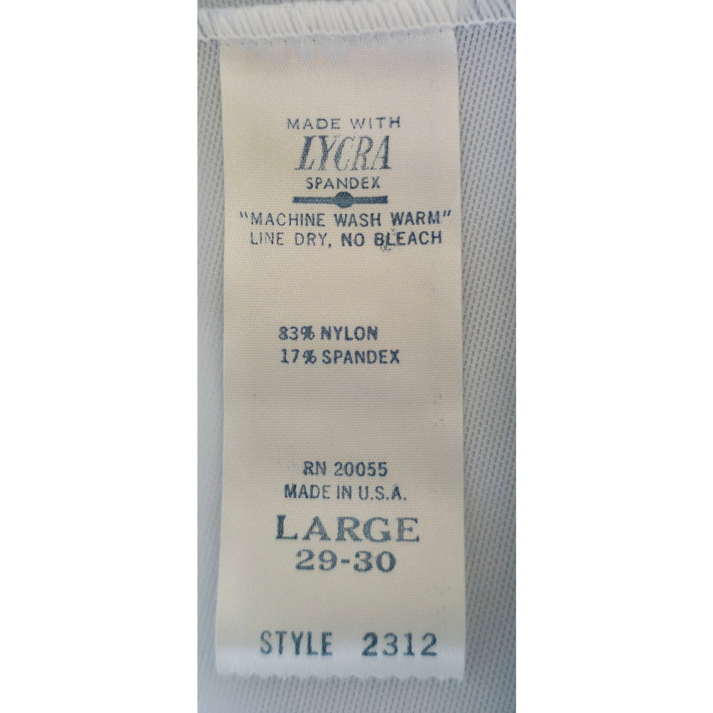 VINTAGE *NEW* 1960's Women's Light Blue High-Waisted Girdle/Garters Size L Lot 4