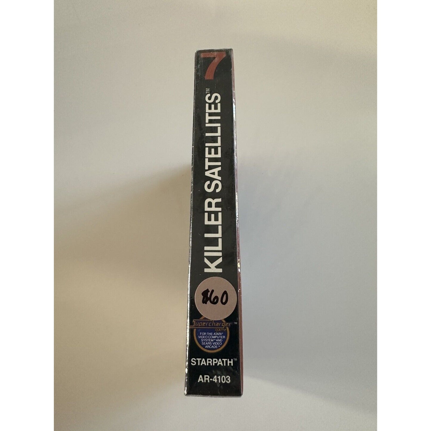 VINTAGE *NEW* Killer Satellites Atari/Sears SuperCharger Video Game