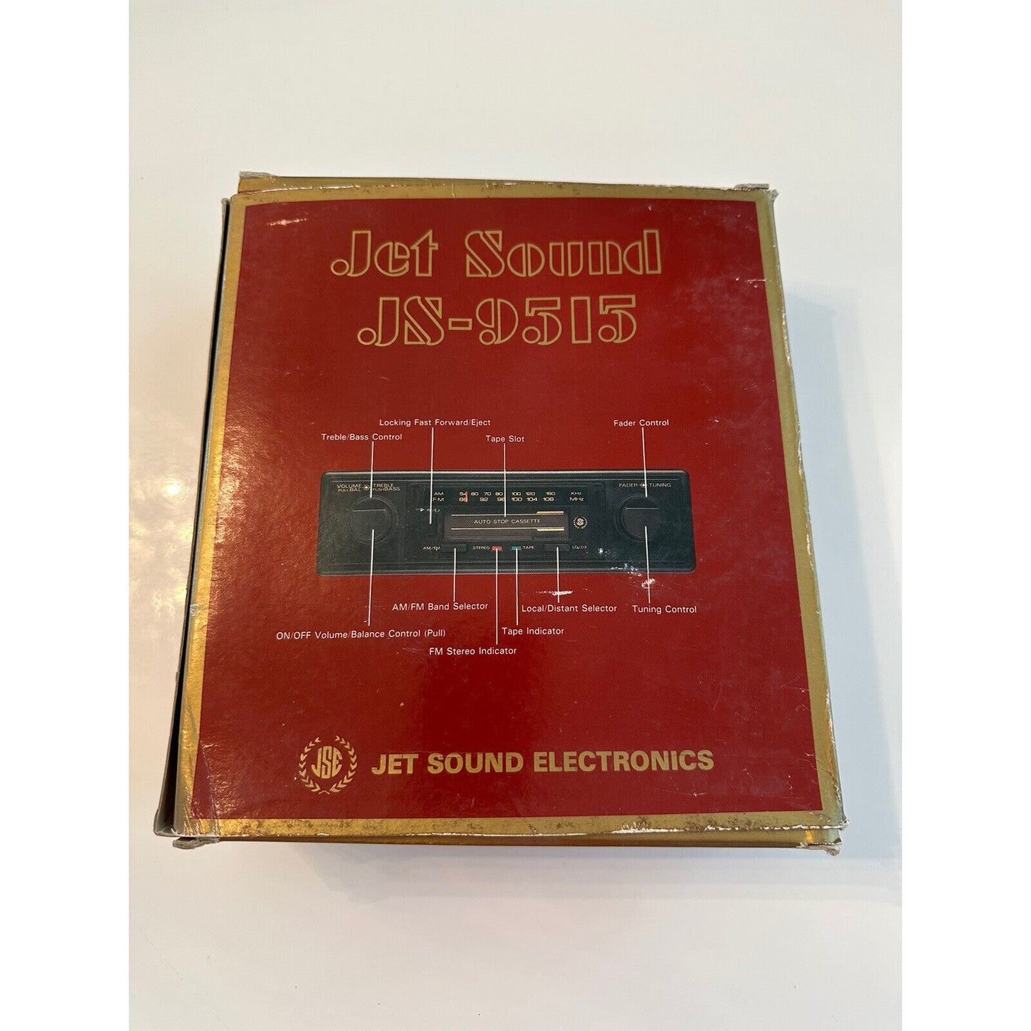 VINTAGE *NEW* Jet Sound JS-9515 am/fm Radio/Cassette Car Stereo