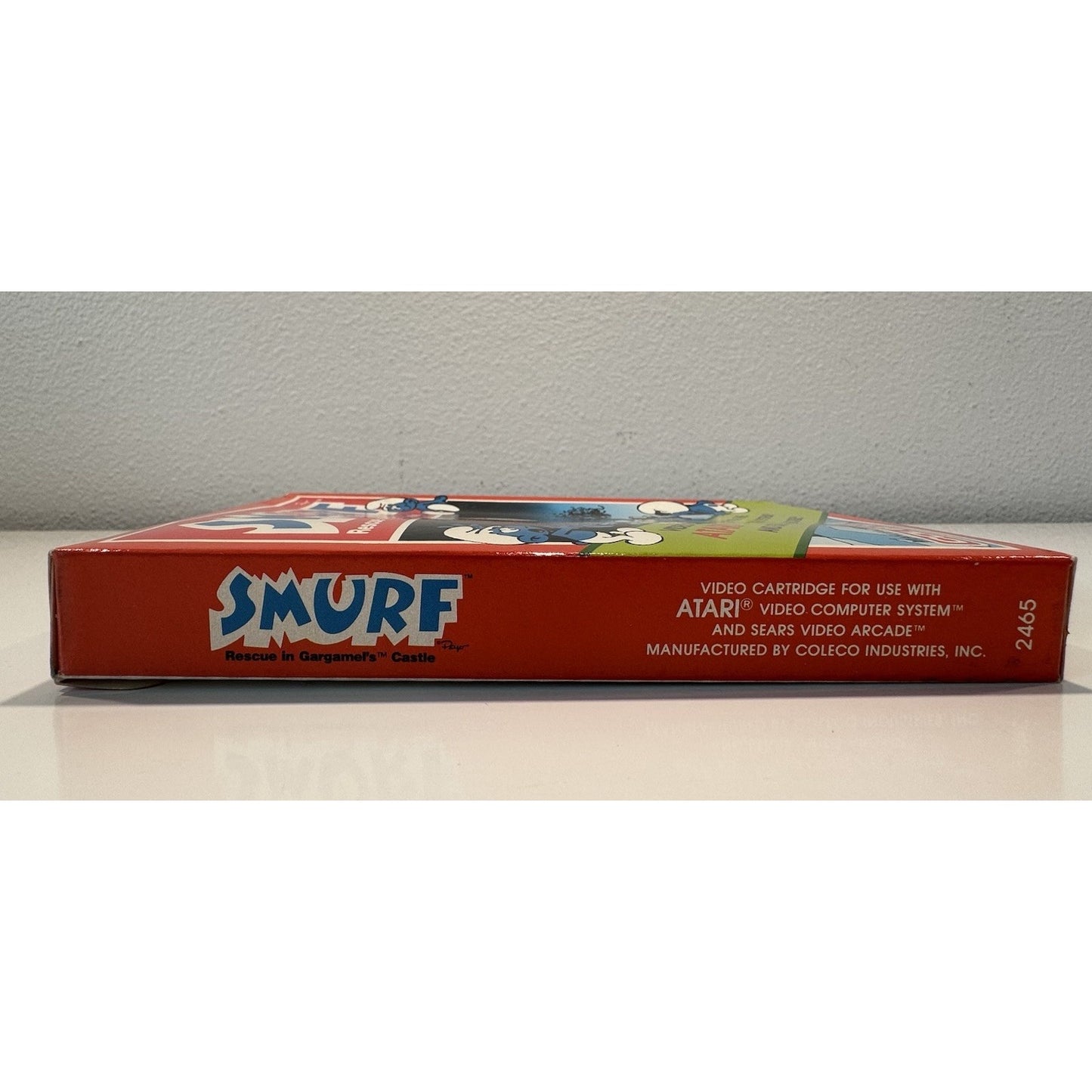 VINTAGE *NEW* Atari 2600 SMURF: Gargamel's Castle Coleco Sealed