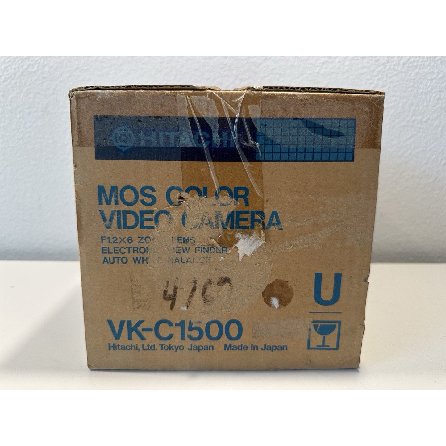 VINTAGE *NEW* 1980's Hitachi VK-C1500 Color Video Camera F1.2X6 Zoom
