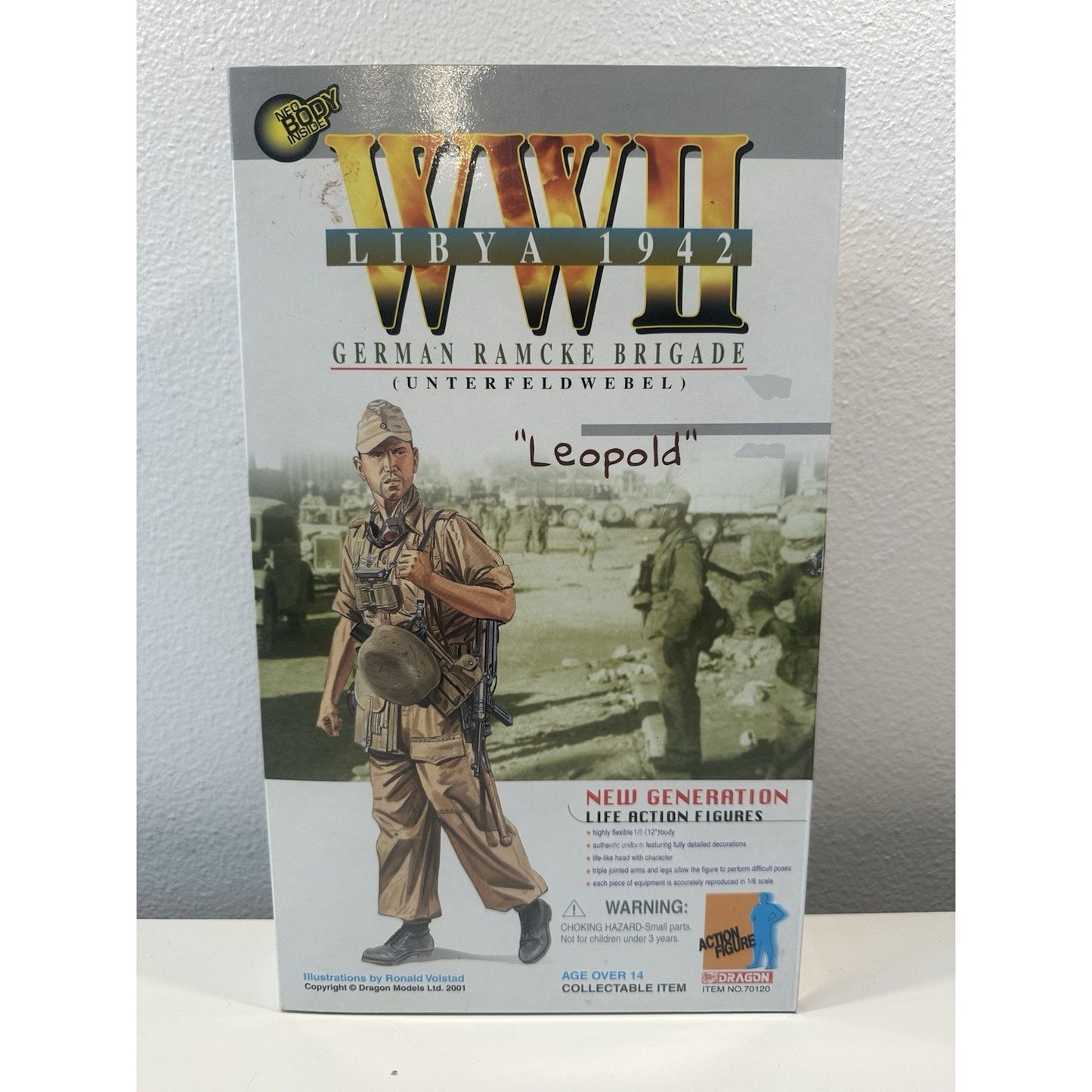 VINTAGE *NEW* DRAGON Leopold German Ramcke Brigade Libya 1942