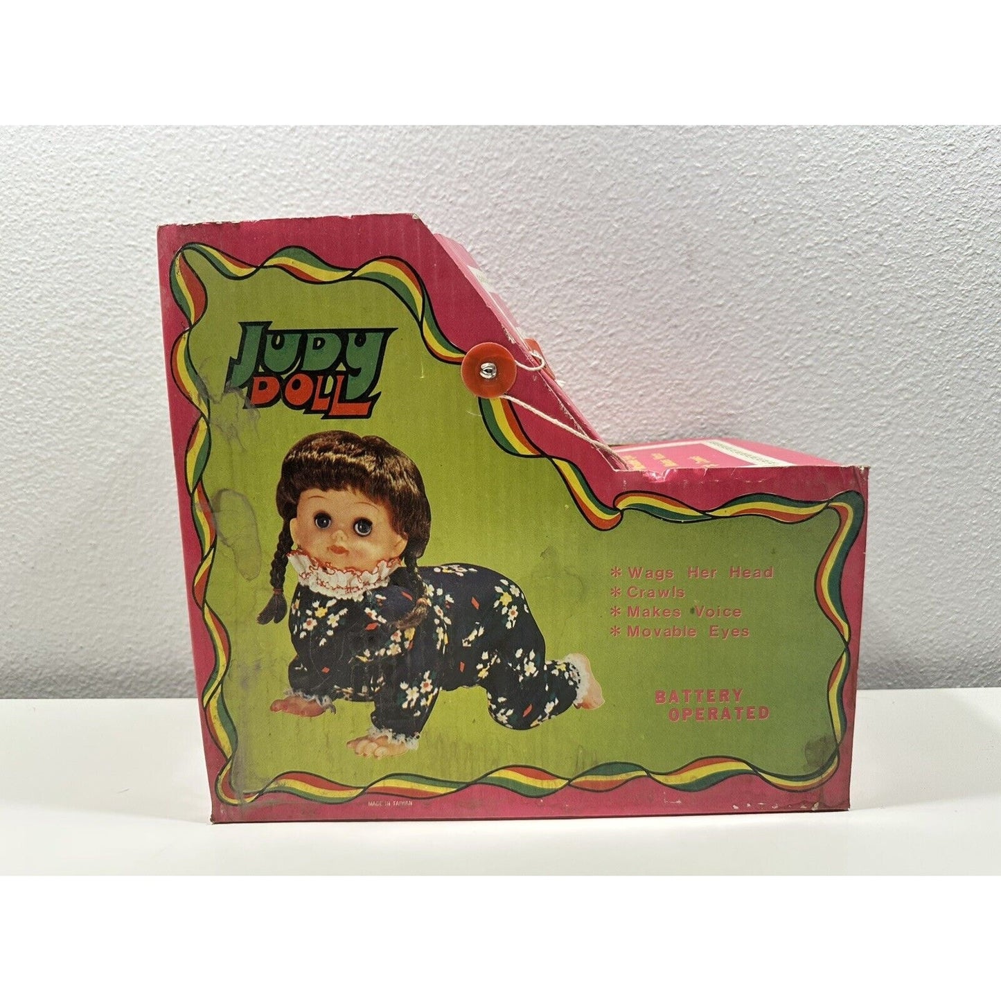 VINTAGE *NEW* Judy Doll Crawls Voice Movable Eyes/Head