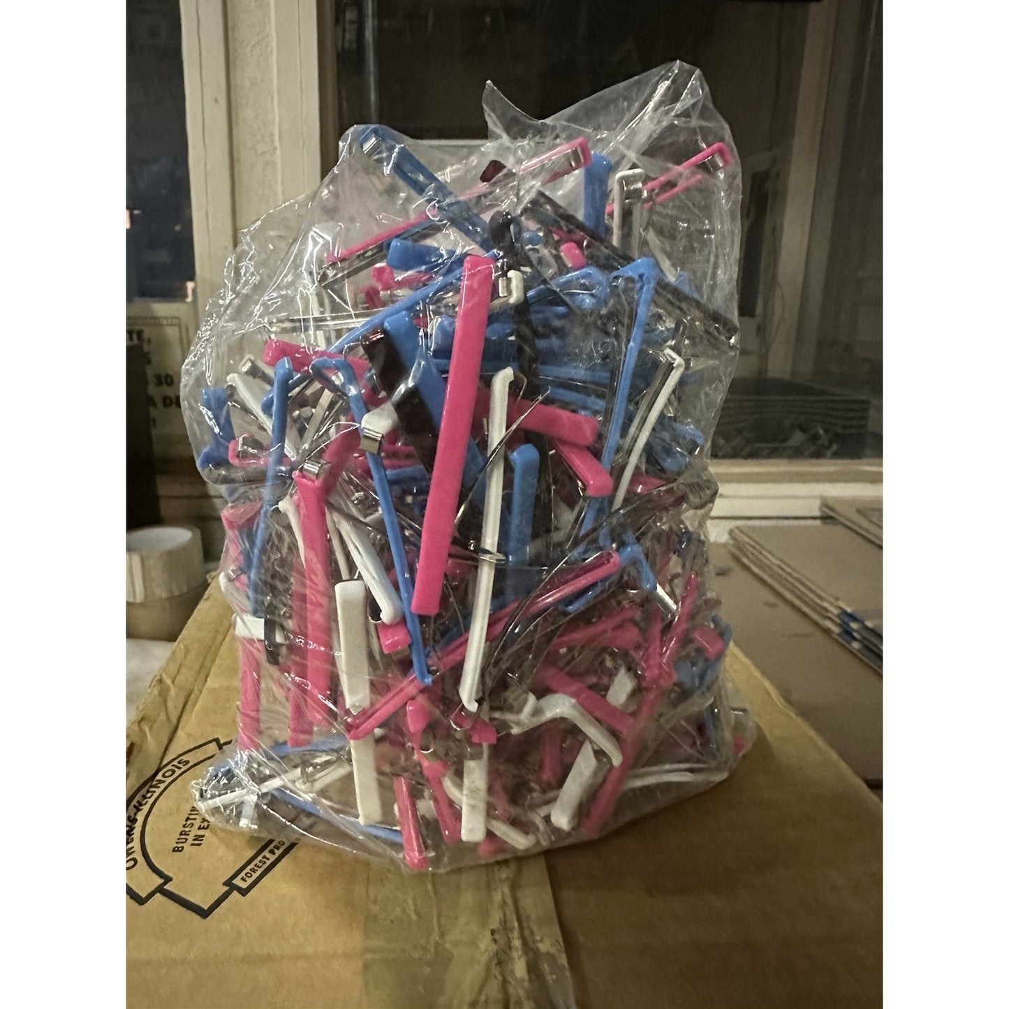 VINTAGE 80's Hair Clips Flawed but Fab, Perfect for Upcycling, DIY - 2 Pound Bag