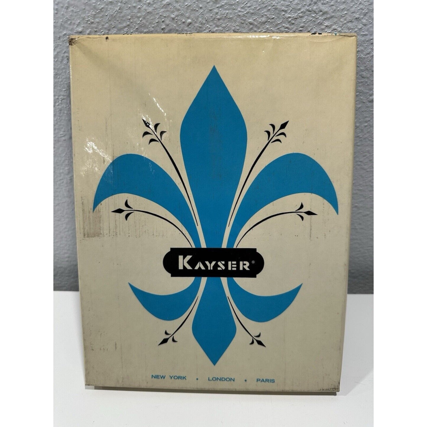 VINTAGE *NEW* Kayser Hosiery-Seamless-Grey-2pair-Sz10S