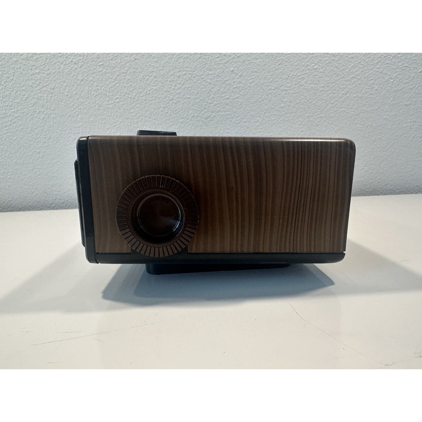 VINTAGE 1980's Panasonic RC-6215 Wood-Cabinet AccuSet Alarm Clock