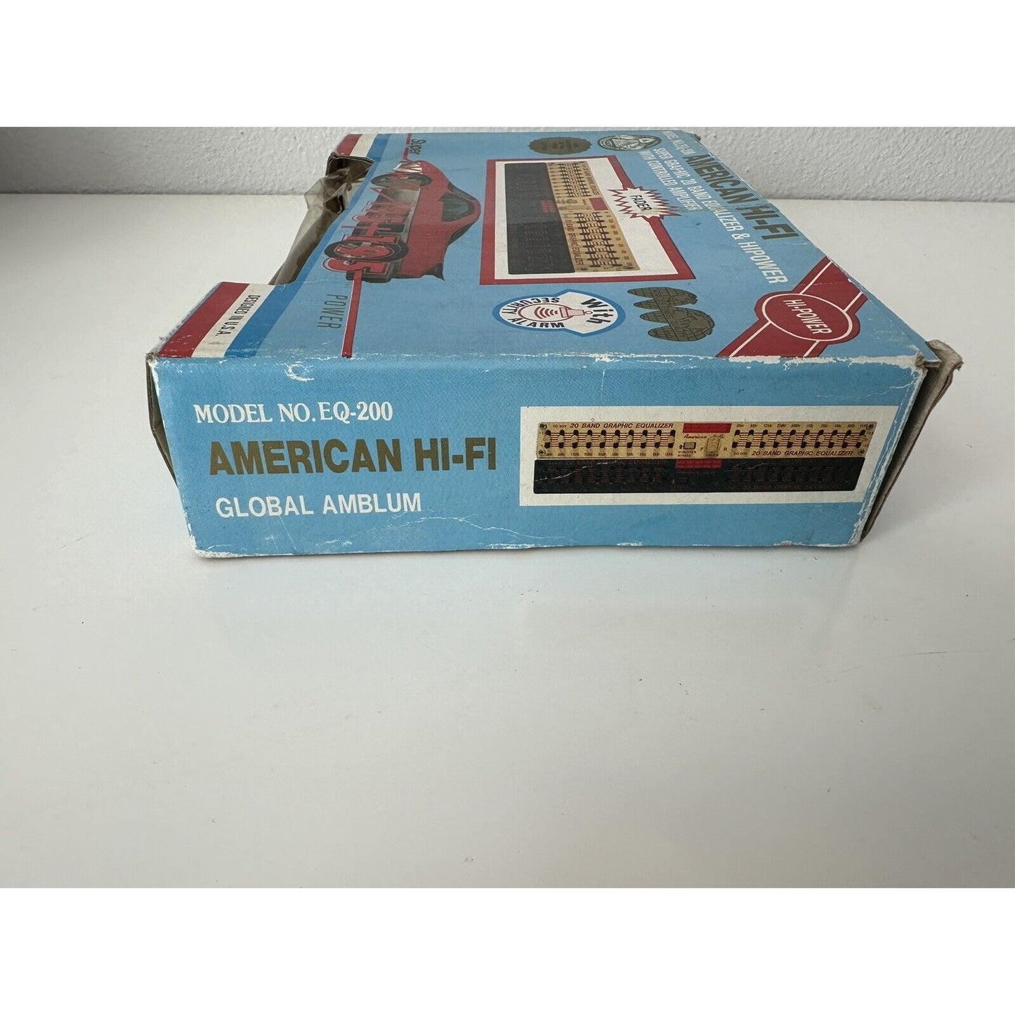 VINTAGE *NEW* American hi-fi #EQ200 20-Band Equalizer/ Hi-Power AMP