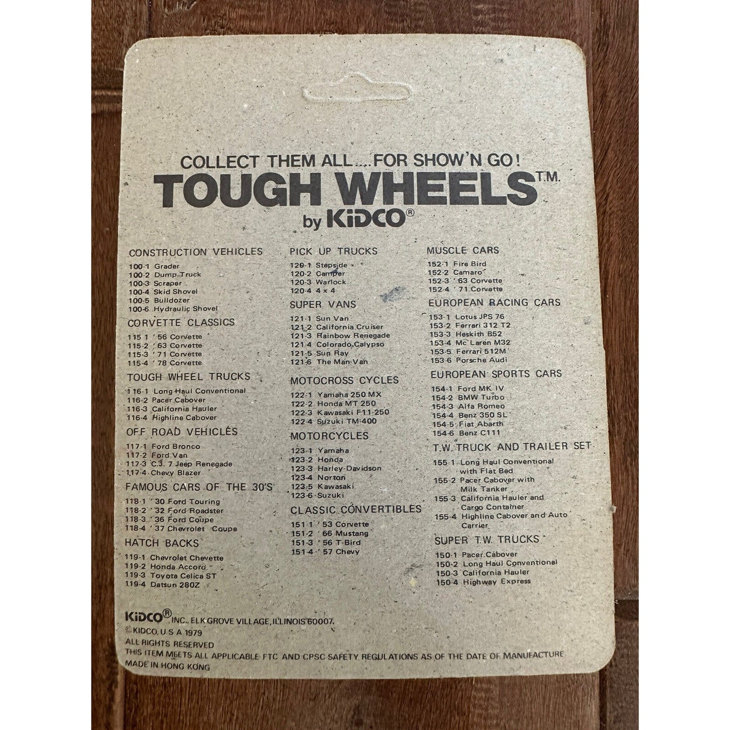 VINTAGE *NEW* Kidco Tough Wheels McLaren M32 Blue