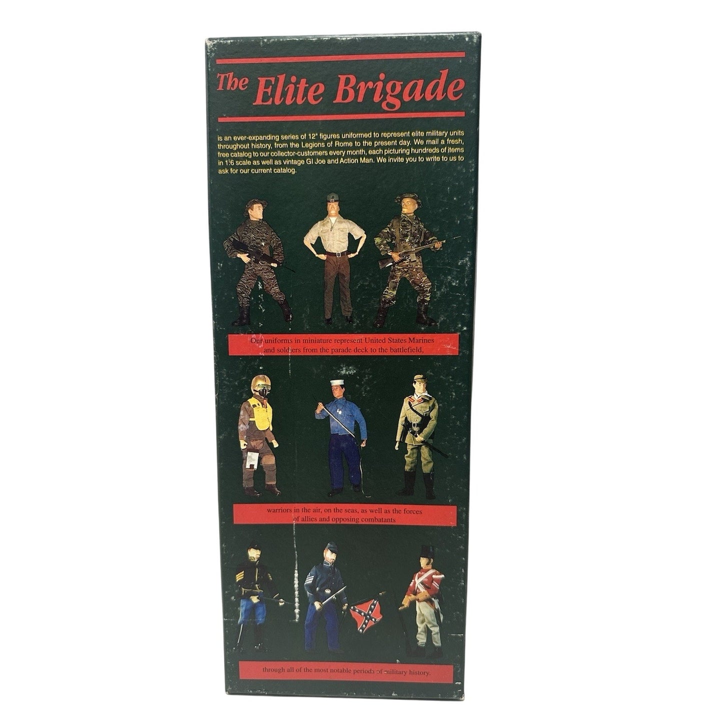 VINTAGE *NEW* Elite Brigade German Fallschirmjager Action Figure Helmet Guns Bullet